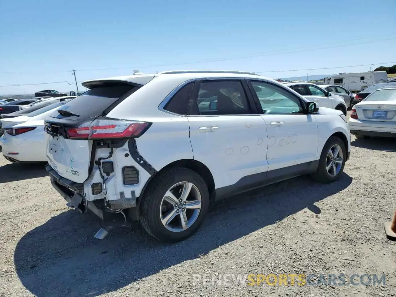 3 Фотография поврежденного автомобиля 2FMPK3J90KBB37430 FORD EDGE 2019