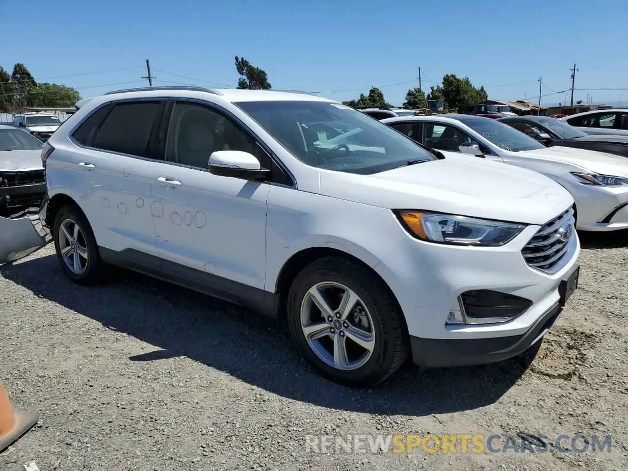 4 Фотография поврежденного автомобиля 2FMPK3J90KBB37430 FORD EDGE 2019
