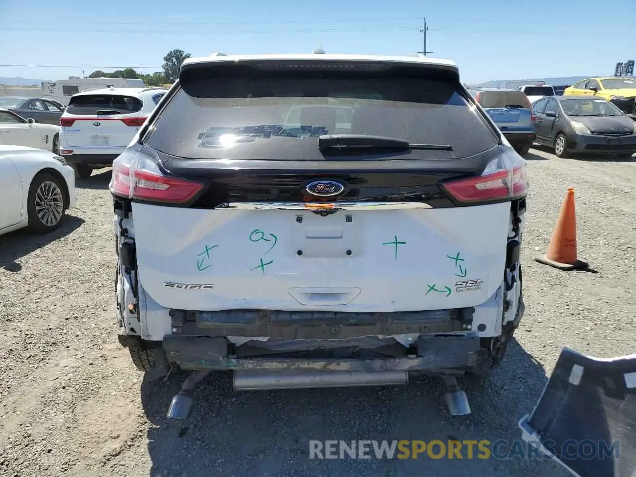 6 Фотография поврежденного автомобиля 2FMPK3J90KBB37430 FORD EDGE 2019