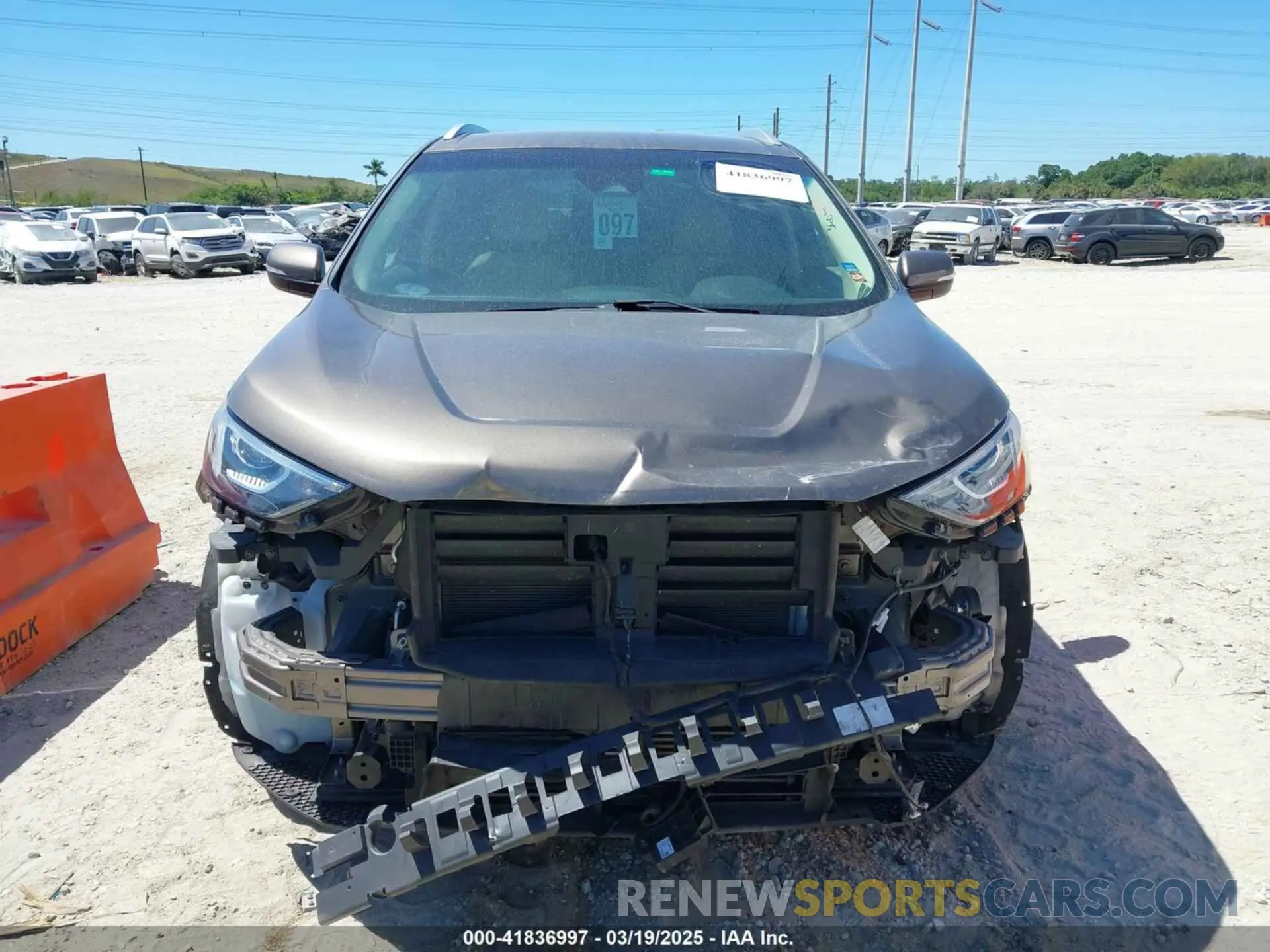 13 Photograph of a damaged car 2FMPK3J90KBB67205 FORD EDGE 2019