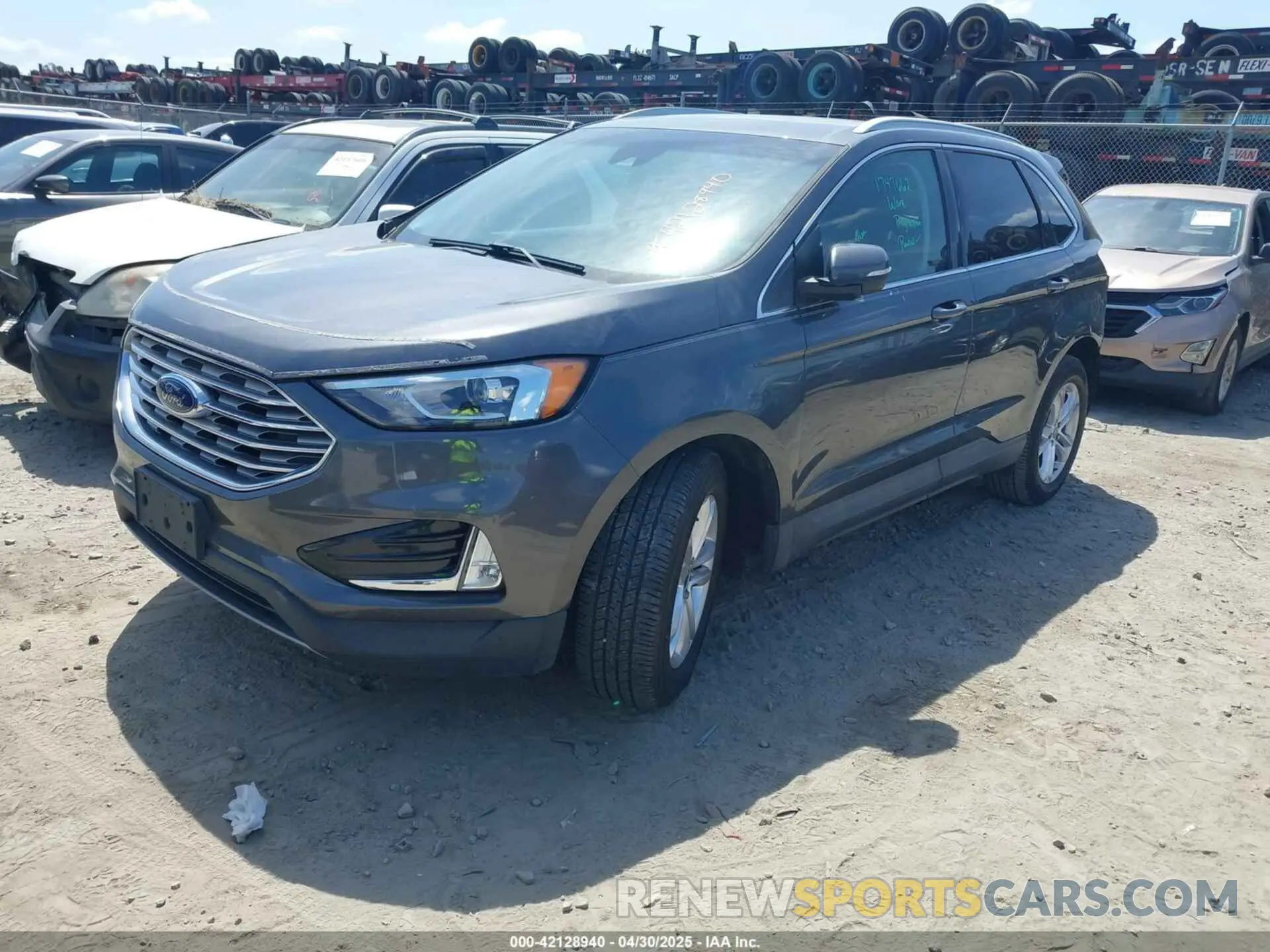 2 Photograph of a damaged car 2FMPK3J91KBB69545 FORD EDGE 2019