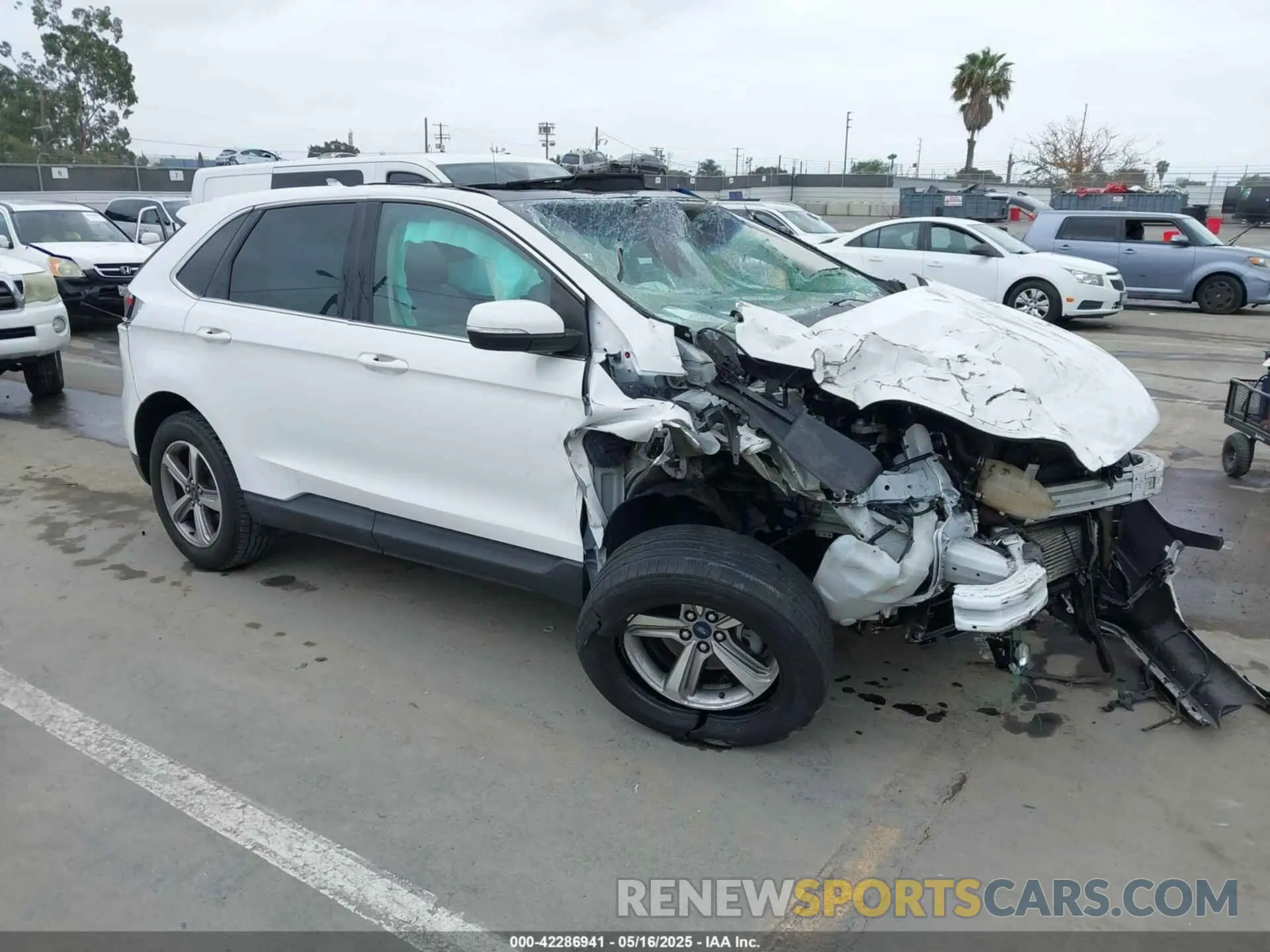 1 Photograph of a damaged car 2FMPK3J92KBB46825 FORD EDGE 2019