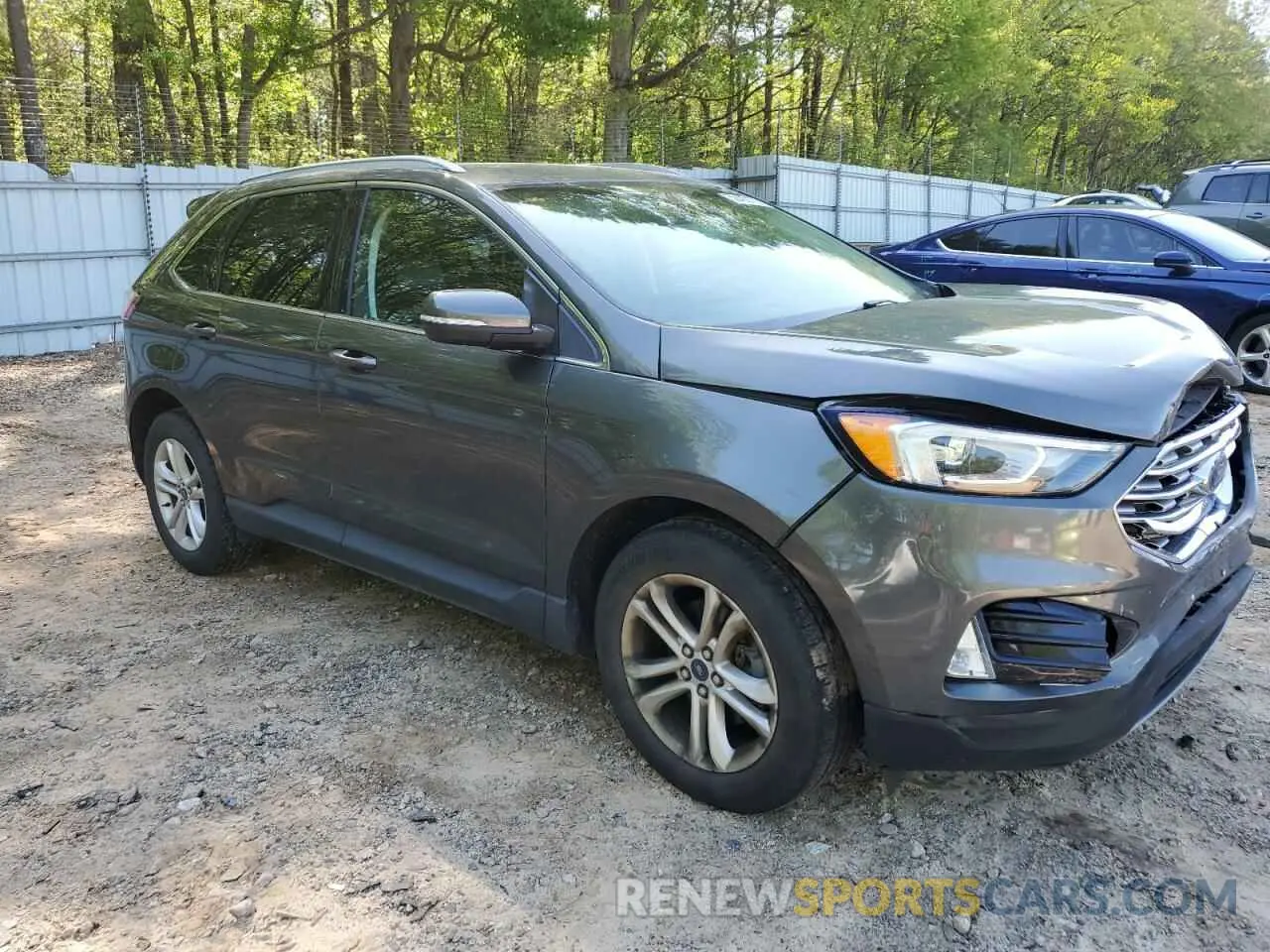4 Фотография поврежденного автомобиля 2FMPK3J93KBC24352 FORD EDGE 2019