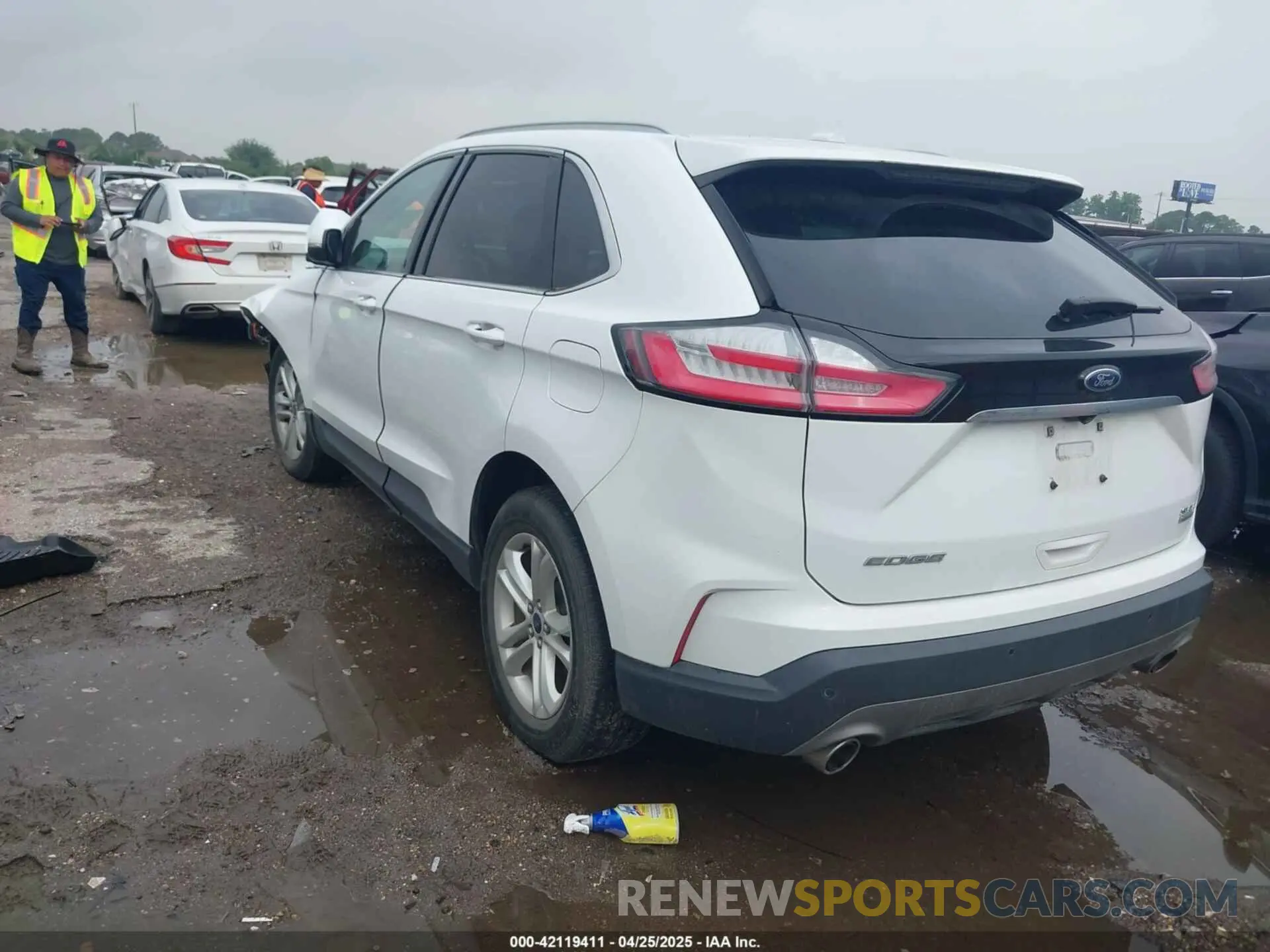 3 Photograph of a damaged car 2FMPK3J96KBB90620 FORD EDGE 2019