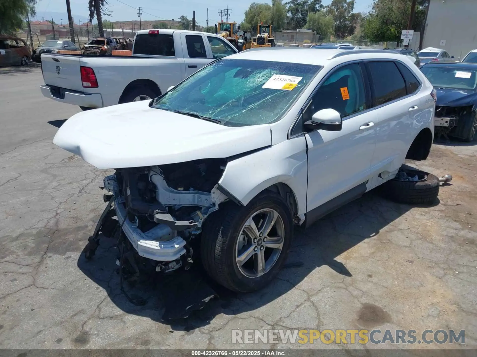 2 Photograph of a damaged car 2FMPK3J97KBB49378 FORD EDGE 2019