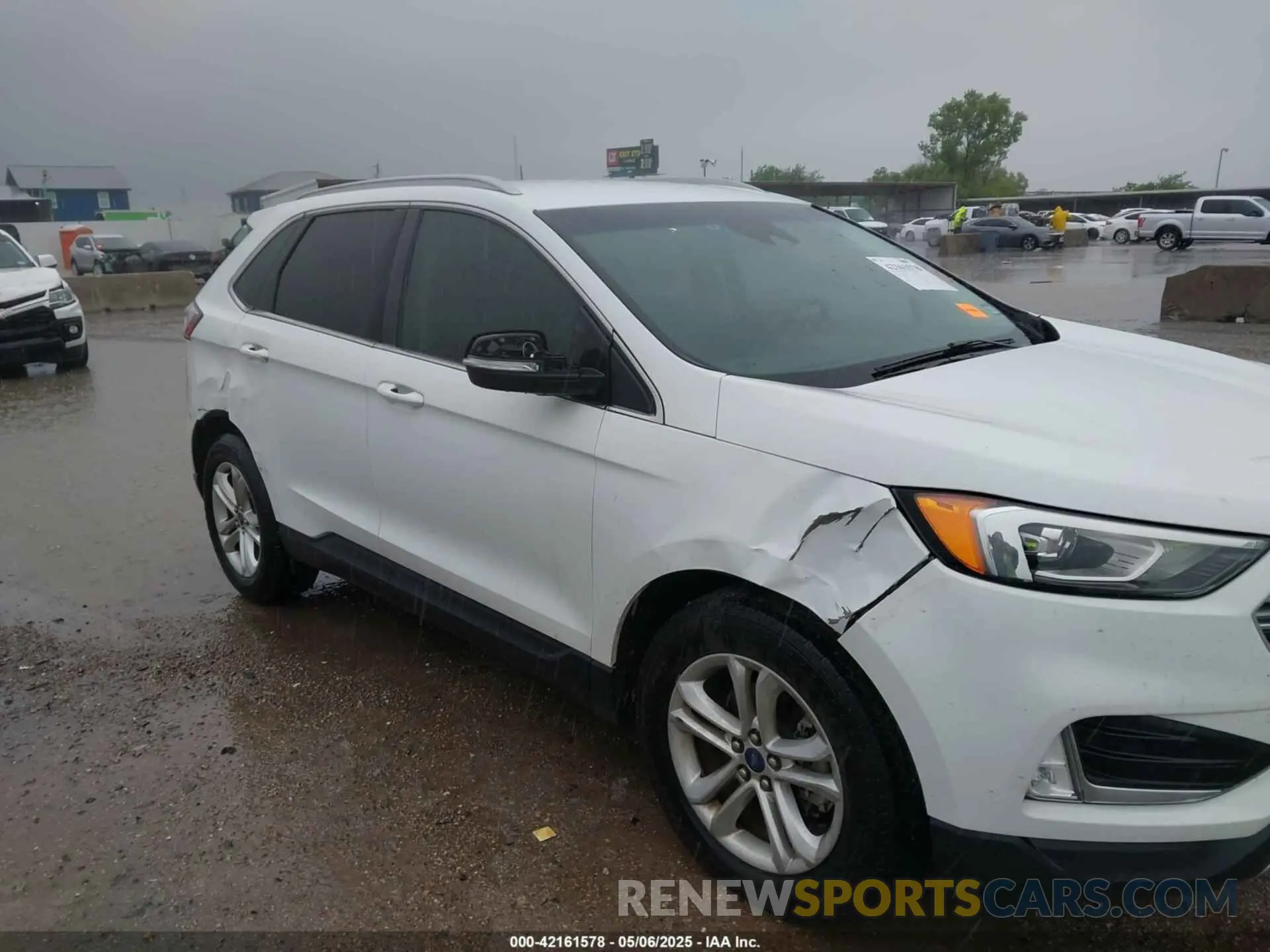 6 Фотография поврежденного автомобиля 2FMPK3J97KBB87631 FORD EDGE 2019
