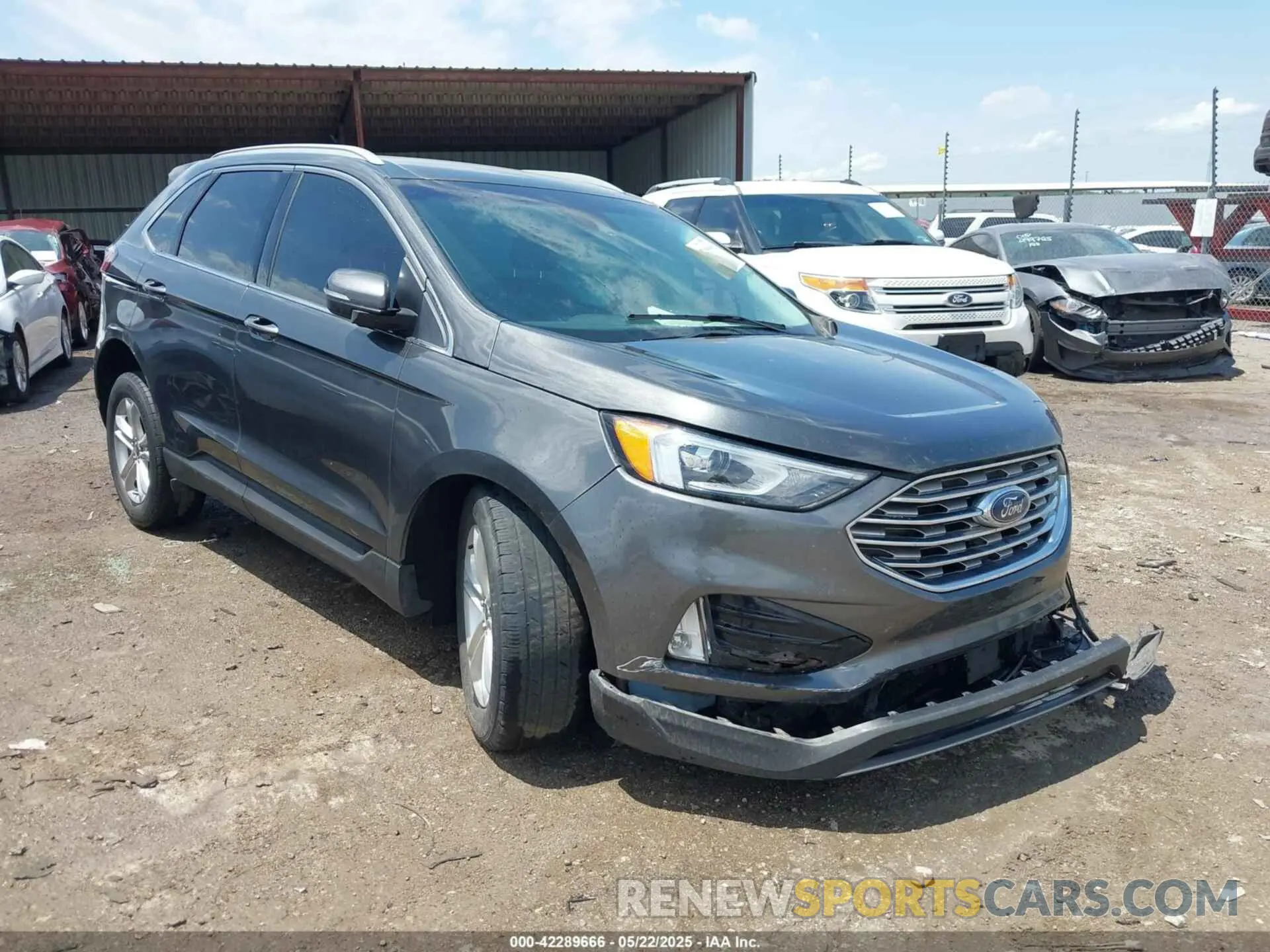1 Photograph of a damaged car 2FMPK3J97KBC73327 FORD EDGE 2019