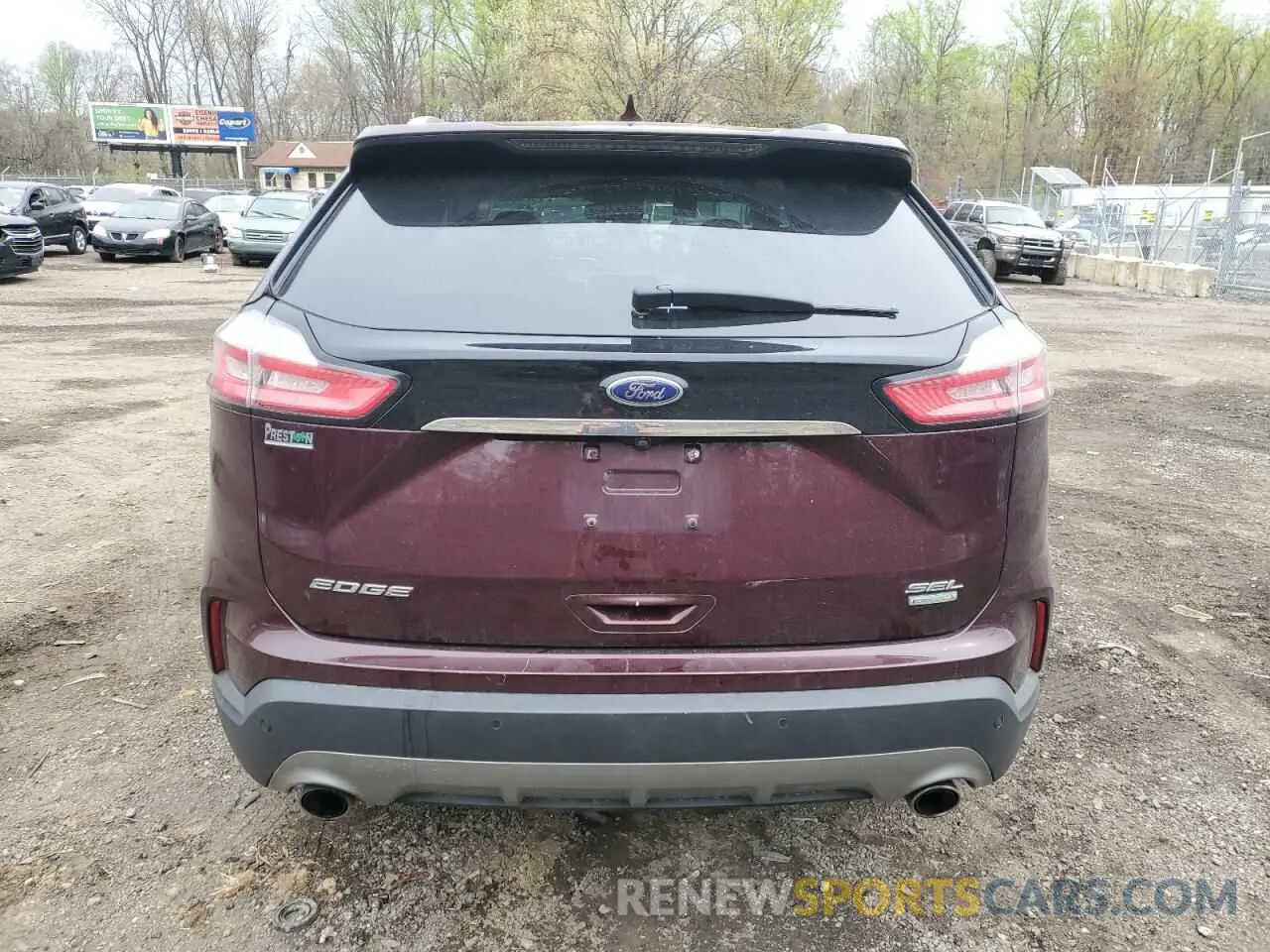 6 Фотография поврежденного автомобиля 2FMPK3J98KBB45260 FORD EDGE 2019