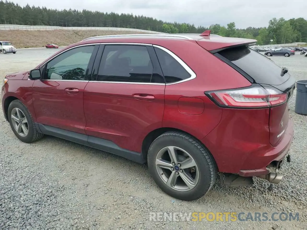 2 Фотография поврежденного автомобиля 2FMPK3J98KBB78906 FORD EDGE 2019