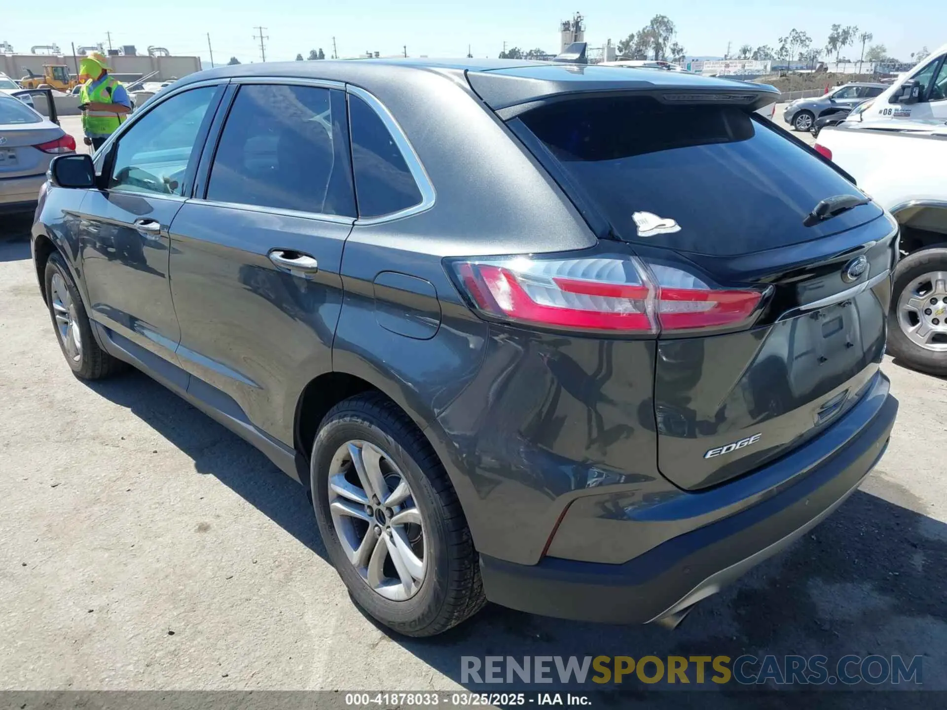 3 Фотография поврежденного автомобиля 2FMPK3J98KBC01441 FORD EDGE 2019