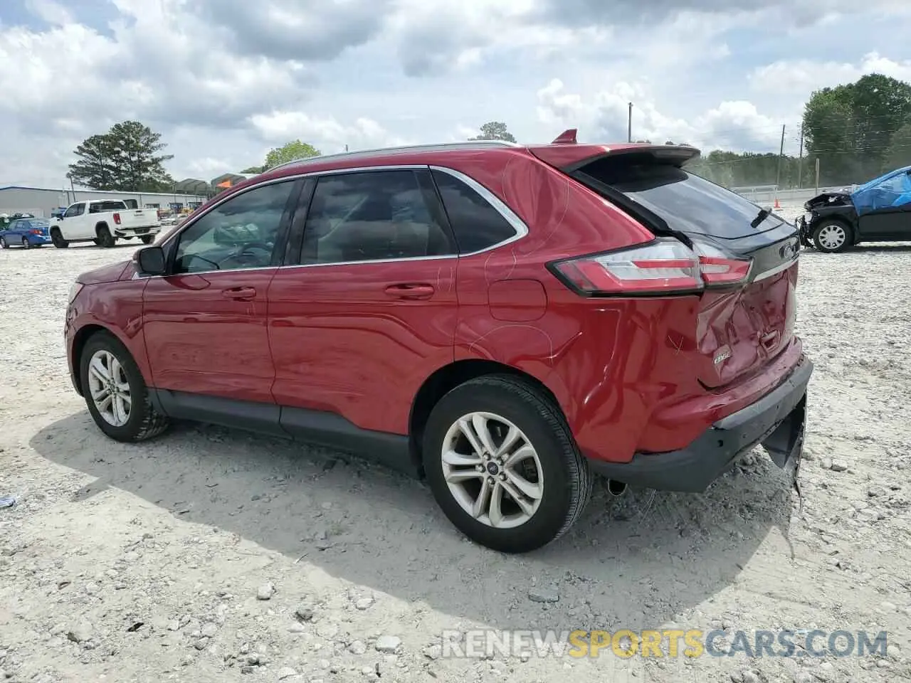2 Фотография поврежденного автомобиля 2FMPK3J98KBC31636 FORD EDGE 2019