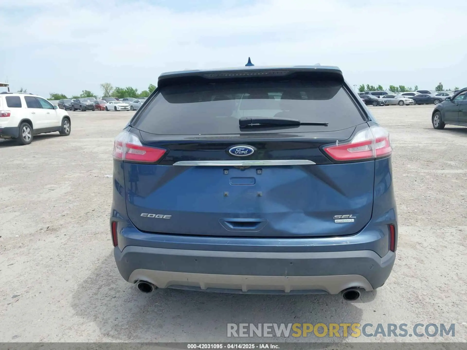 6 Фотография поврежденного автомобиля 2FMPK3J99KBB47177 FORD EDGE 2019