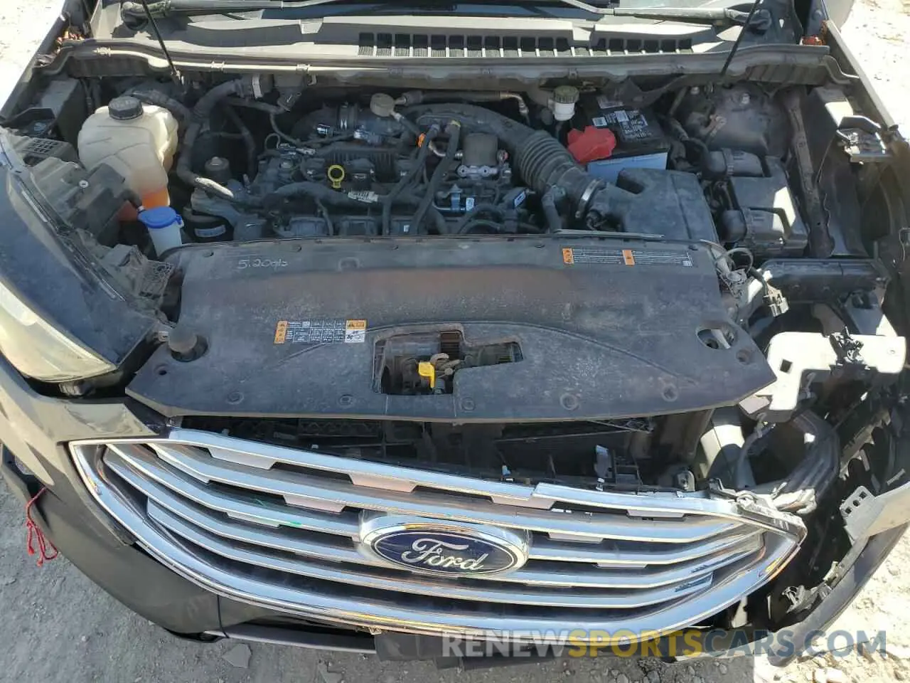 13 Фотография поврежденного автомобиля 2FMPK3J99KBB48863 FORD EDGE 2019