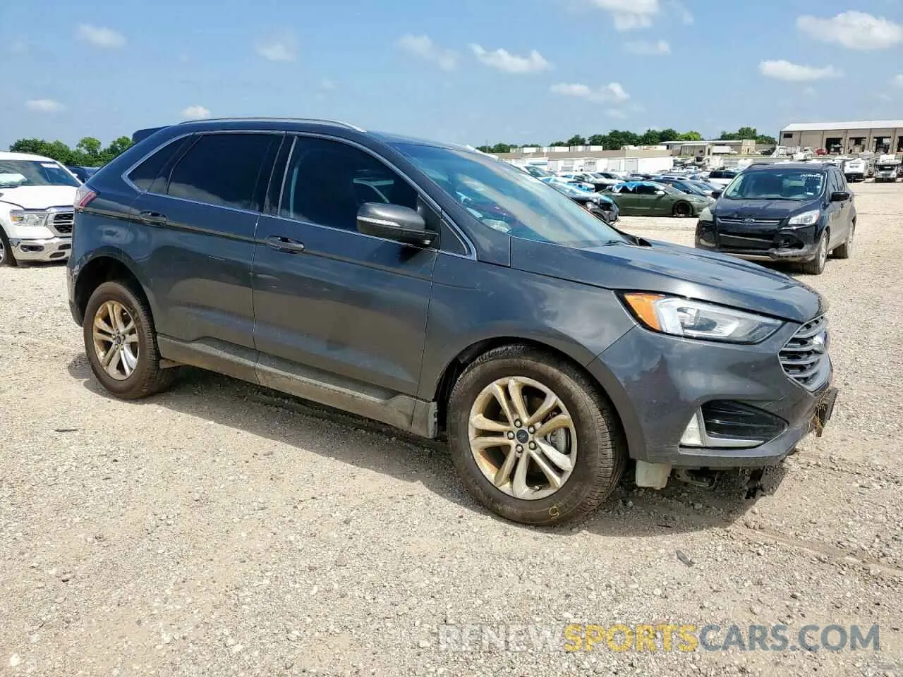 4 Фотография поврежденного автомобиля 2FMPK3J99KBC72826 FORD EDGE 2019
