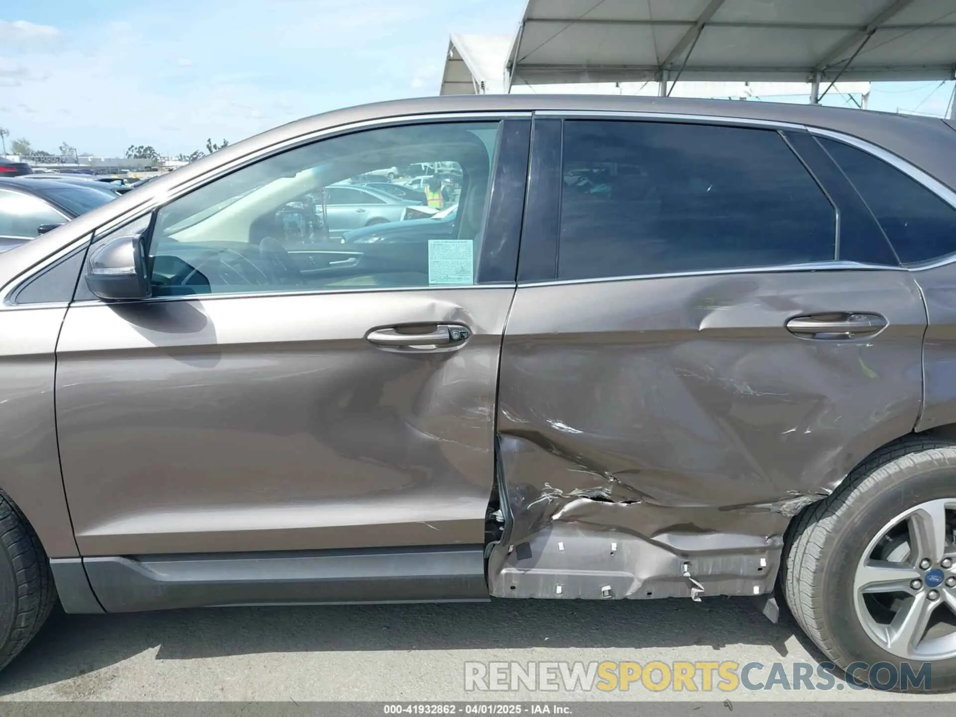 15 Photograph of a damaged car 2FMPK3J9XKBB70094 FORD EDGE 2019