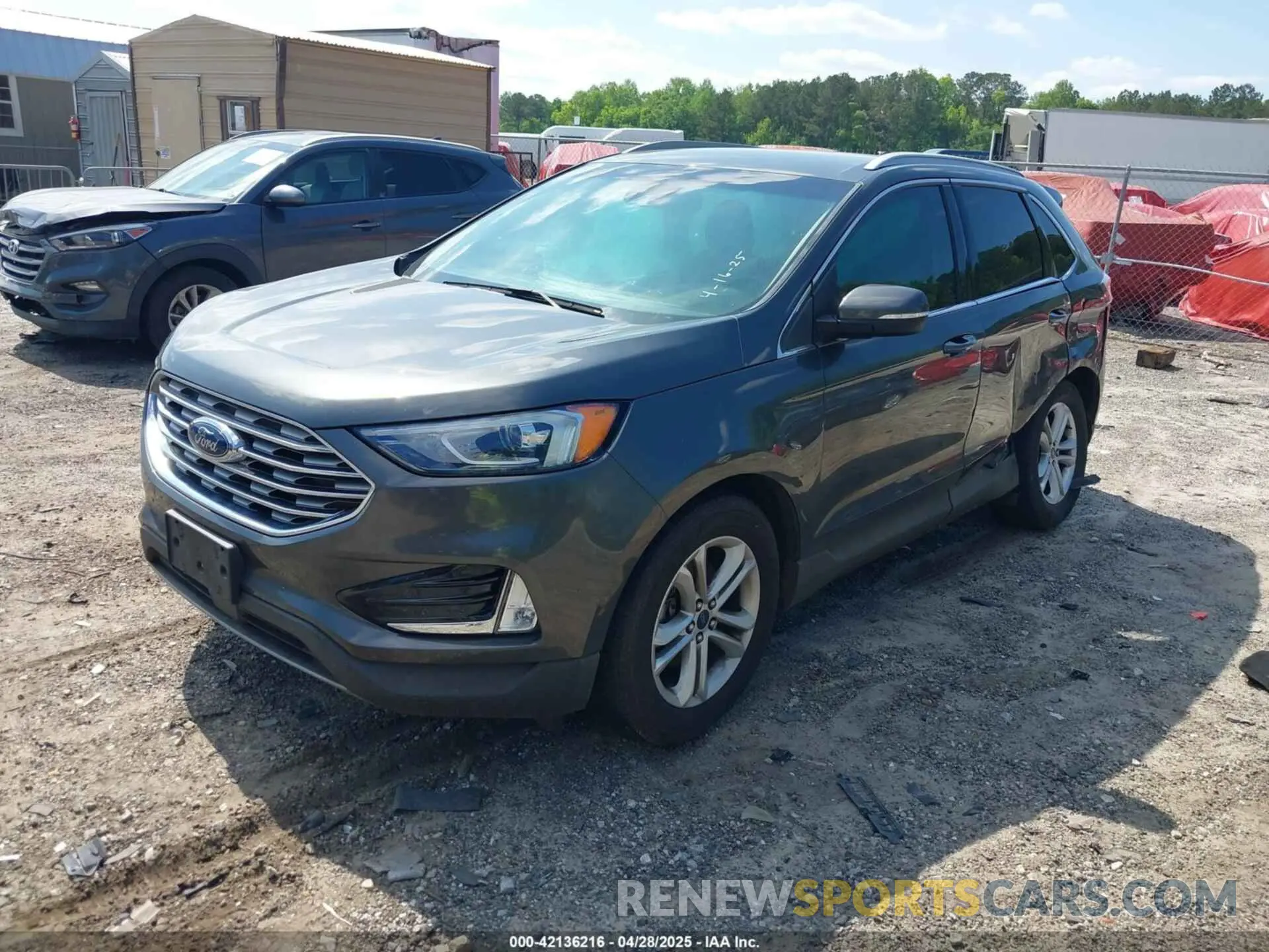 2 Photograph of a damaged car 2FMPK3J9XKBB73478 FORD EDGE 2019