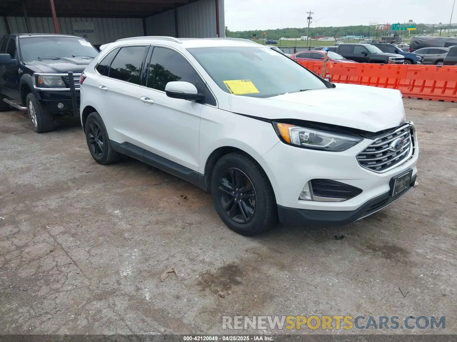 1 Photograph of a damaged car 2FMPK3J9XKBC35557 FORD EDGE 2019