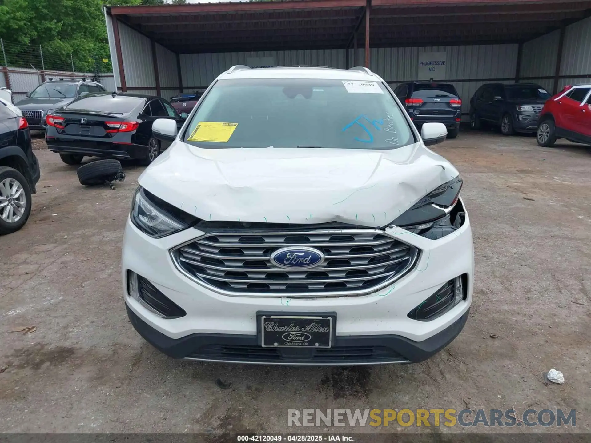 12 Photograph of a damaged car 2FMPK3J9XKBC35557 FORD EDGE 2019