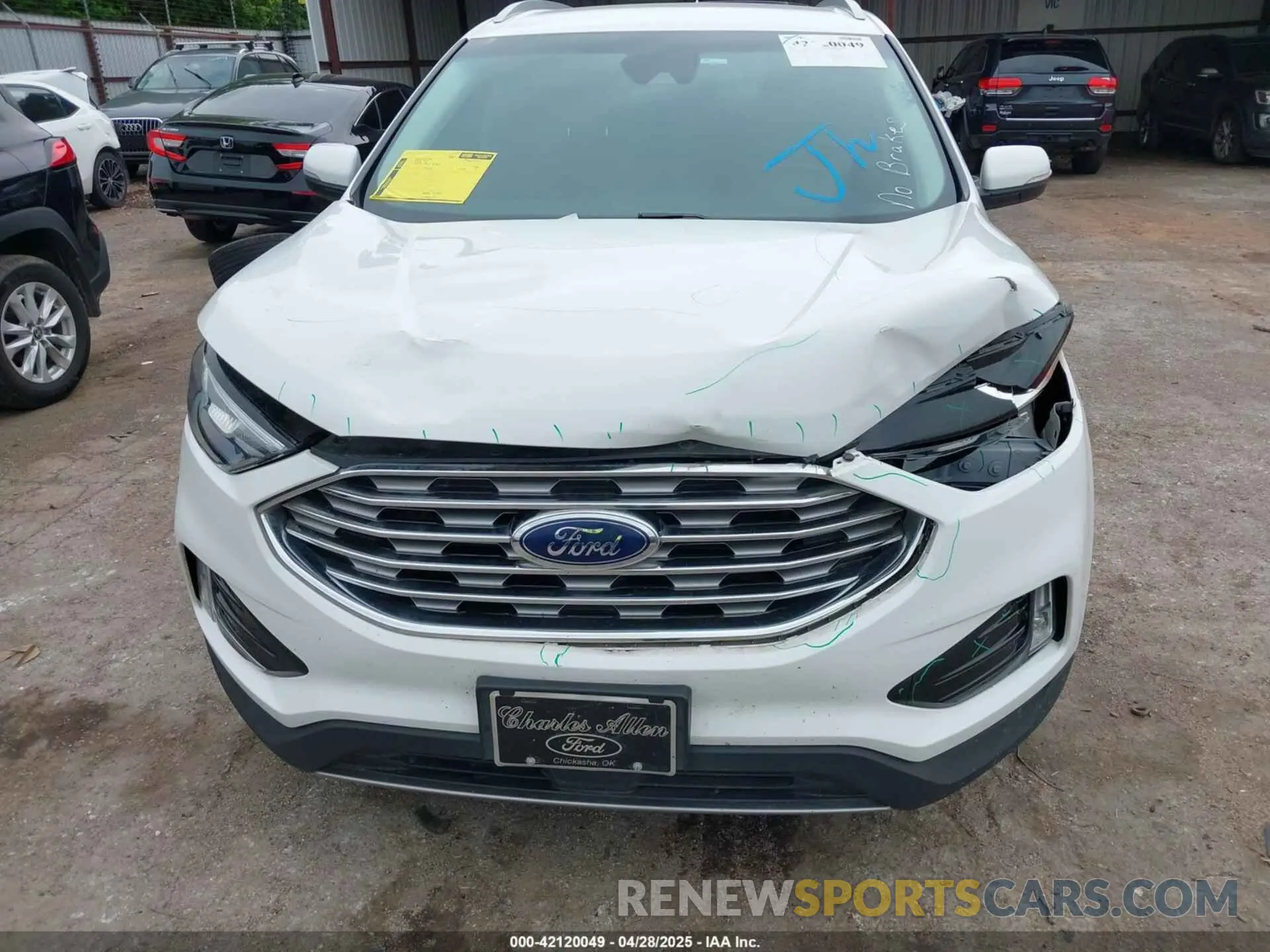 6 Photograph of a damaged car 2FMPK3J9XKBC35557 FORD EDGE 2019