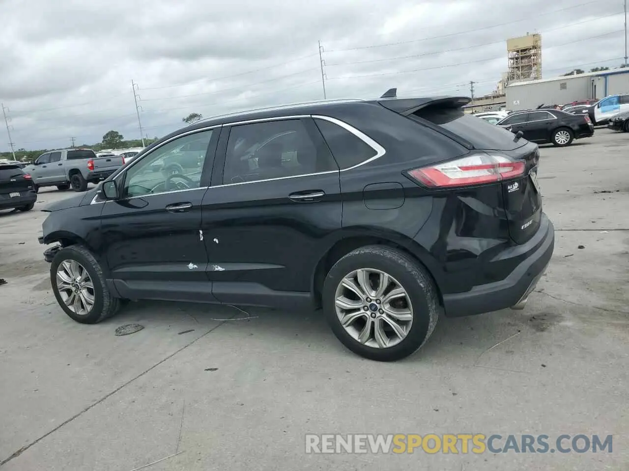 2 Photograph of a damaged car 2FMPK3K90KBB88991 FORD EDGE 2019