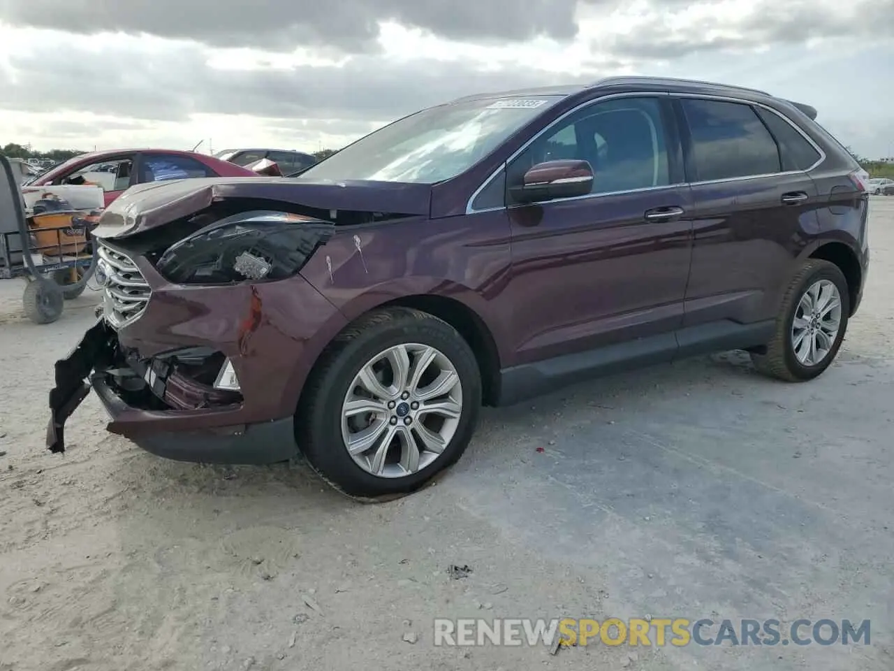 1 Фотография поврежденного автомобиля 2FMPK3K90KBC15770 FORD EDGE 2019
