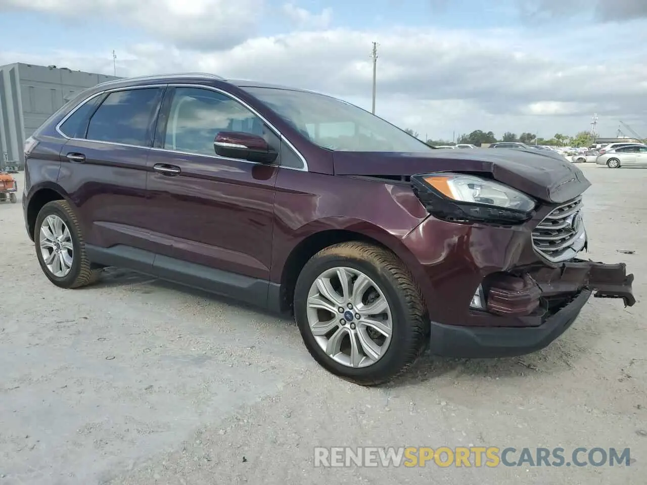 4 Фотография поврежденного автомобиля 2FMPK3K90KBC15770 FORD EDGE 2019
