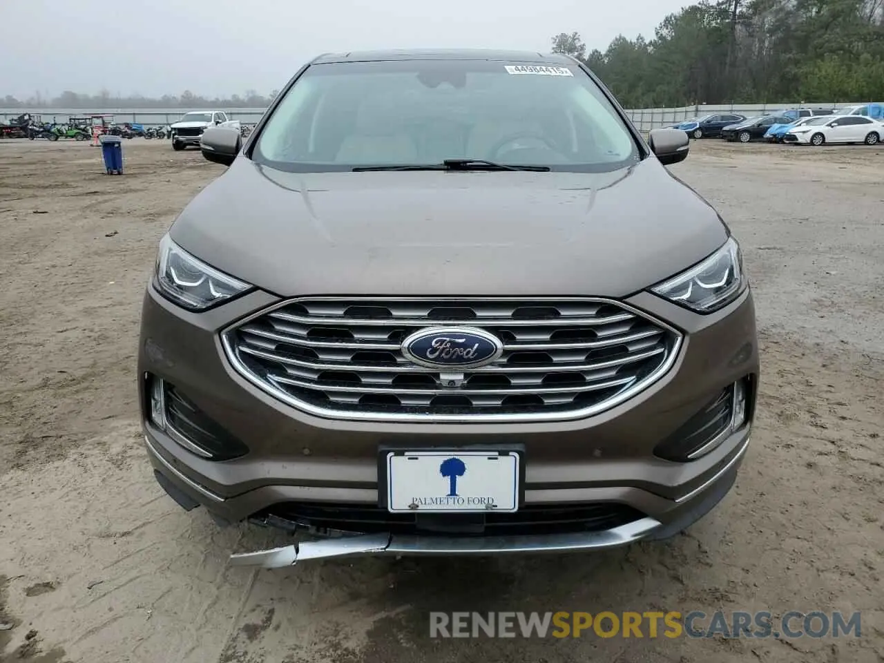 5 Photograph of a damaged car 2FMPK3K92KBB66670 FORD EDGE 2019