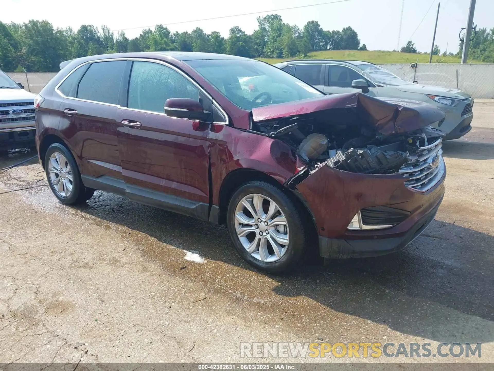 1 Photograph of a damaged car 2FMPK3K93KBB01567 FORD EDGE 2019