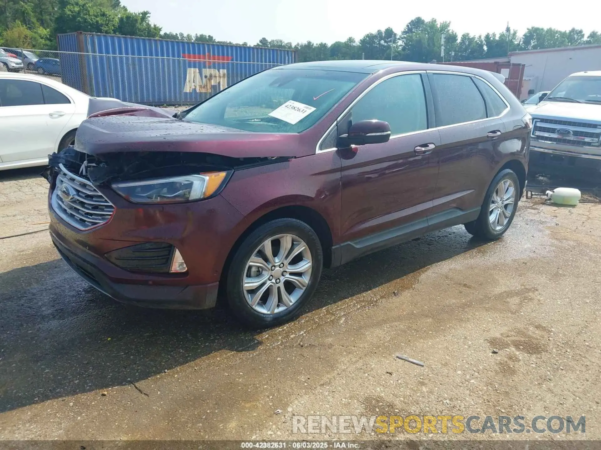 2 Photograph of a damaged car 2FMPK3K93KBB01567 FORD EDGE 2019