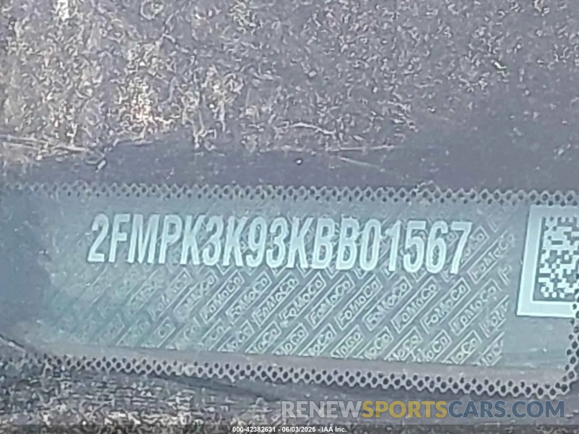 9 Photograph of a damaged car 2FMPK3K93KBB01567 FORD EDGE 2019