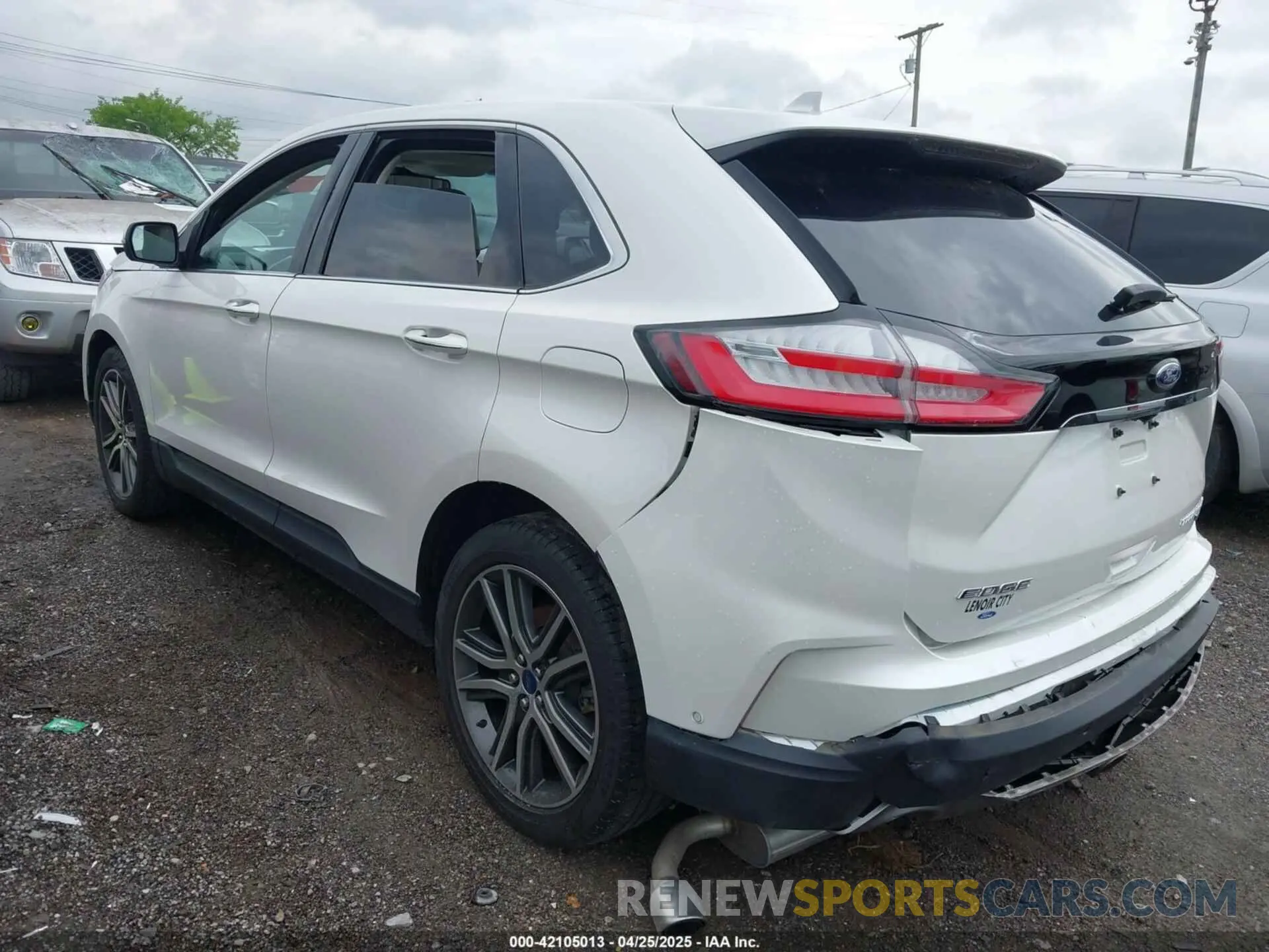 3 Фотография поврежденного автомобиля 2FMPK3K94KBB49918 FORD EDGE 2019