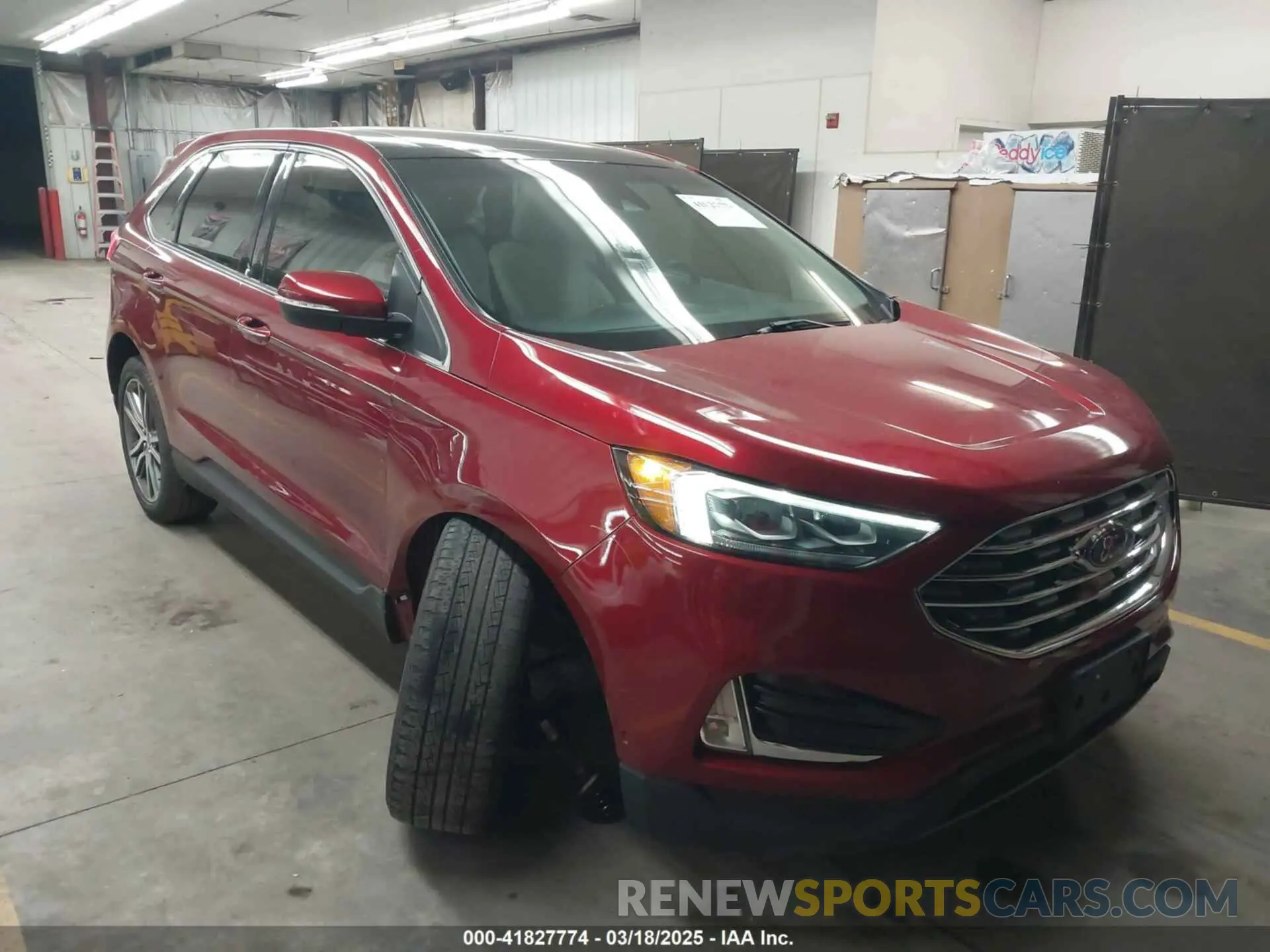 1 Photograph of a damaged car 2FMPK3K94KBB70056 FORD EDGE 2019