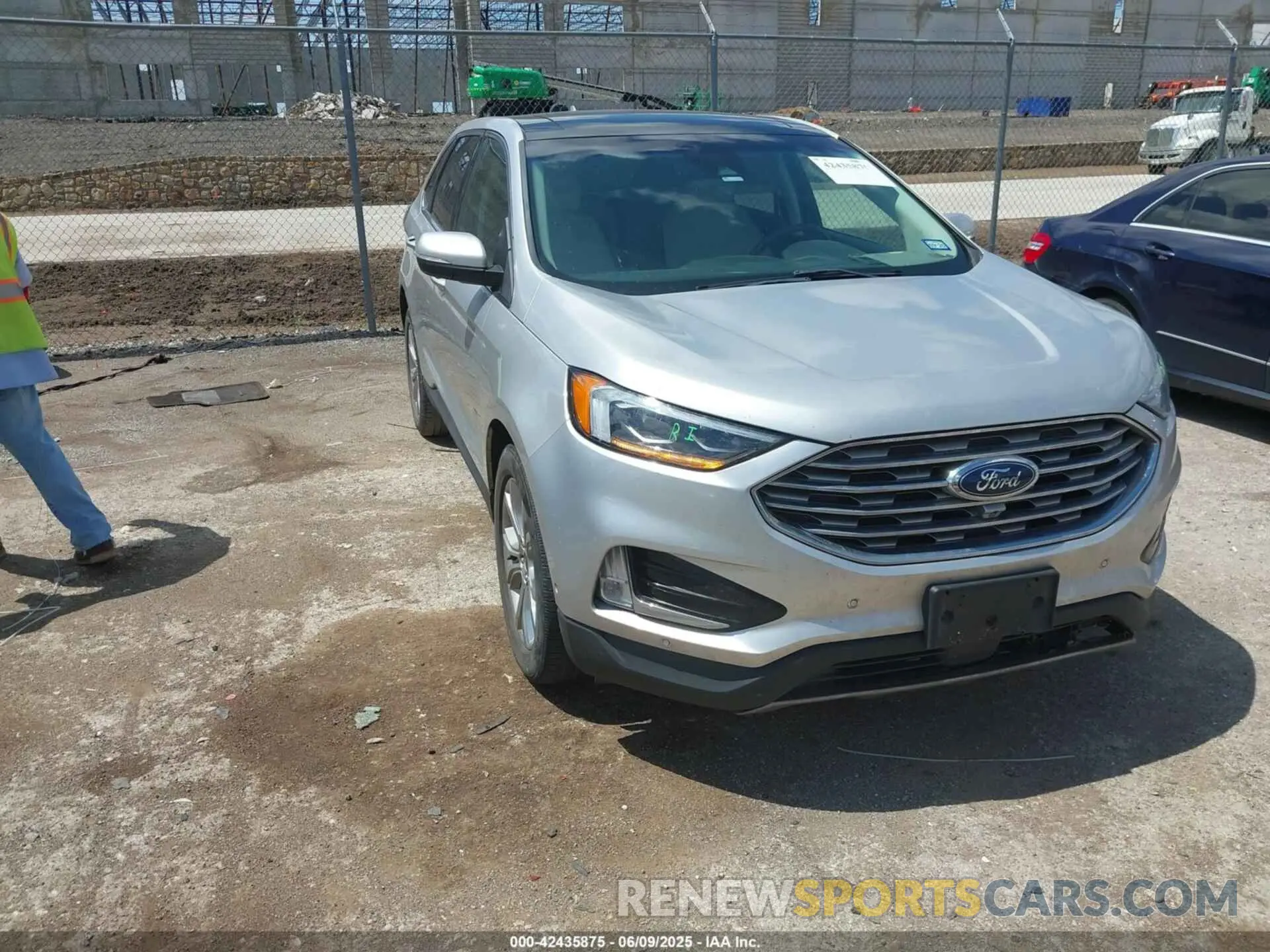 1 Photograph of a damaged car 2FMPK3K96KBB54327 FORD EDGE 2019
