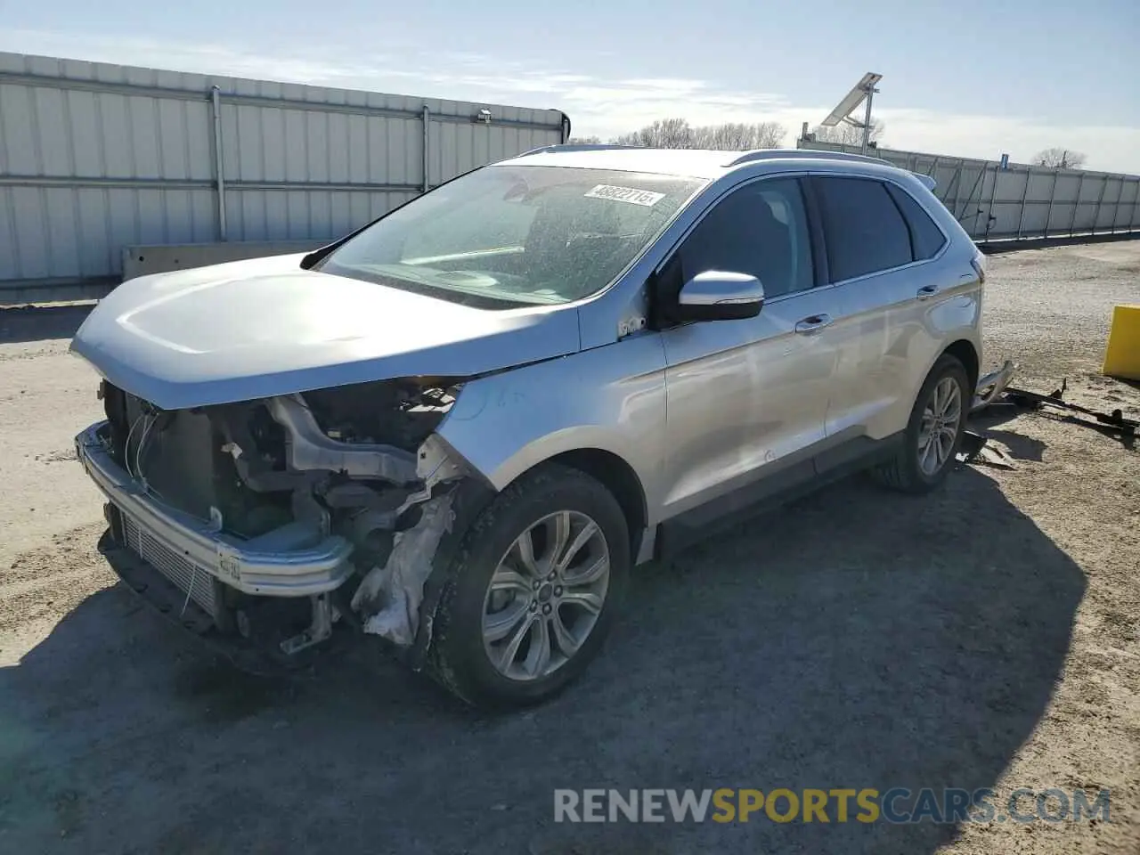 1 Photograph of a damaged car 2FMPK3K97KBC02613 FORD EDGE 2019