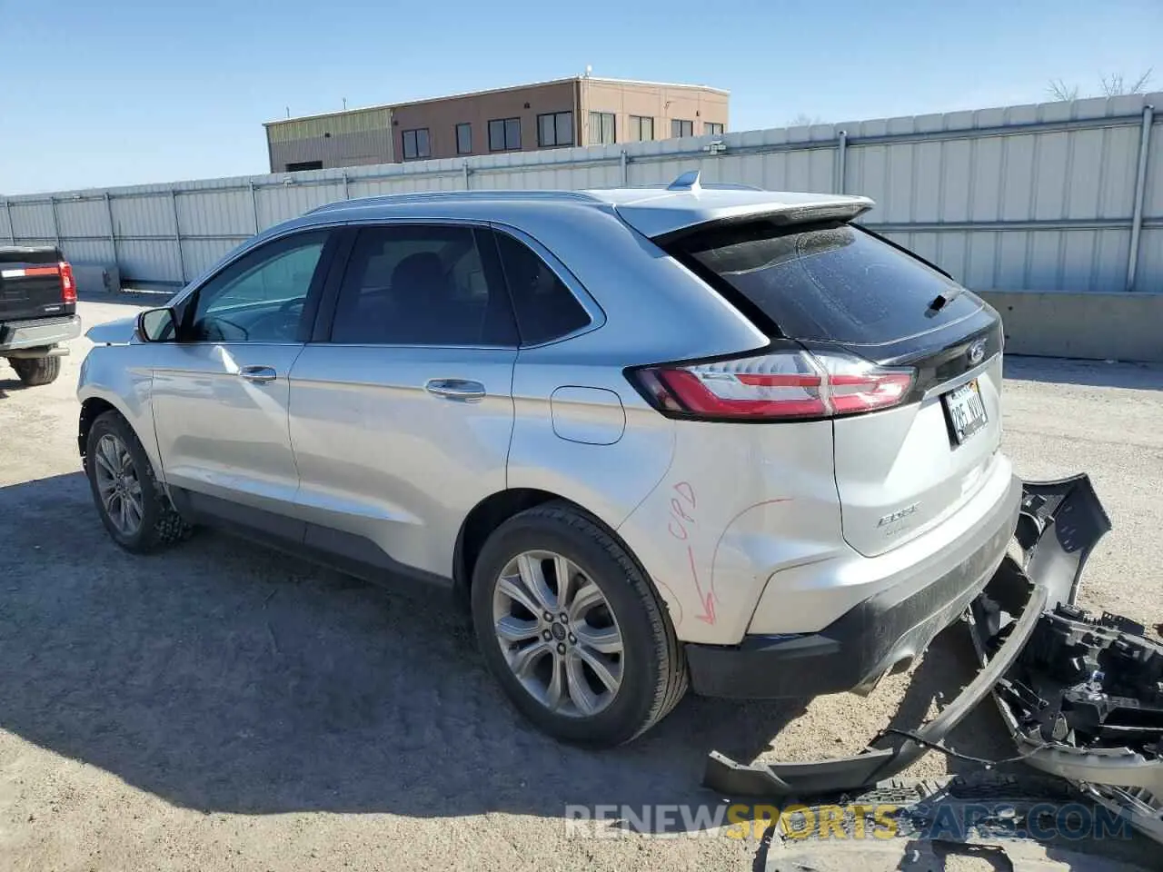 2 Photograph of a damaged car 2FMPK3K97KBC02613 FORD EDGE 2019