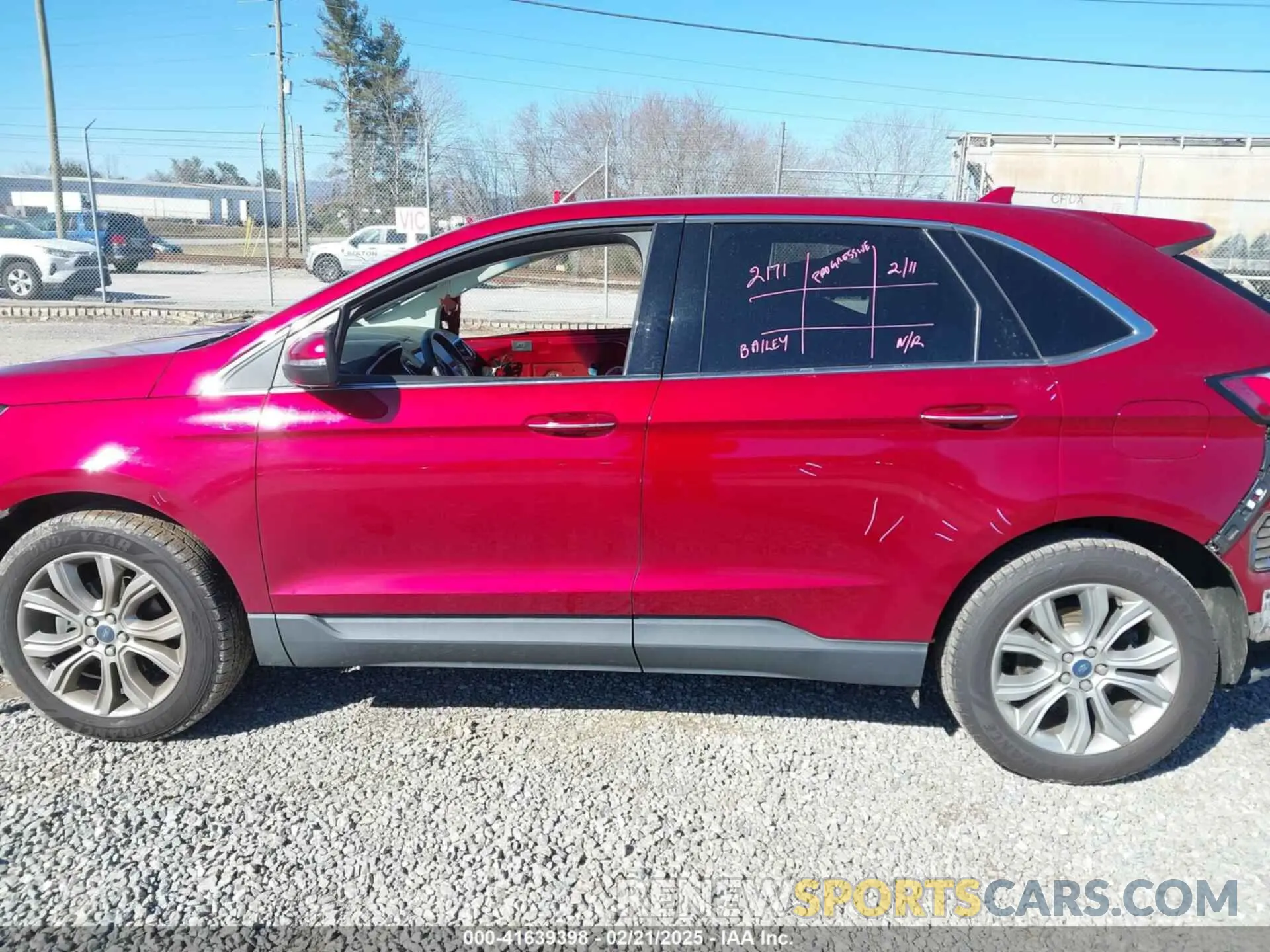 15 Фотография поврежденного автомобиля 2FMPK3K99KBB34346 FORD EDGE 2019