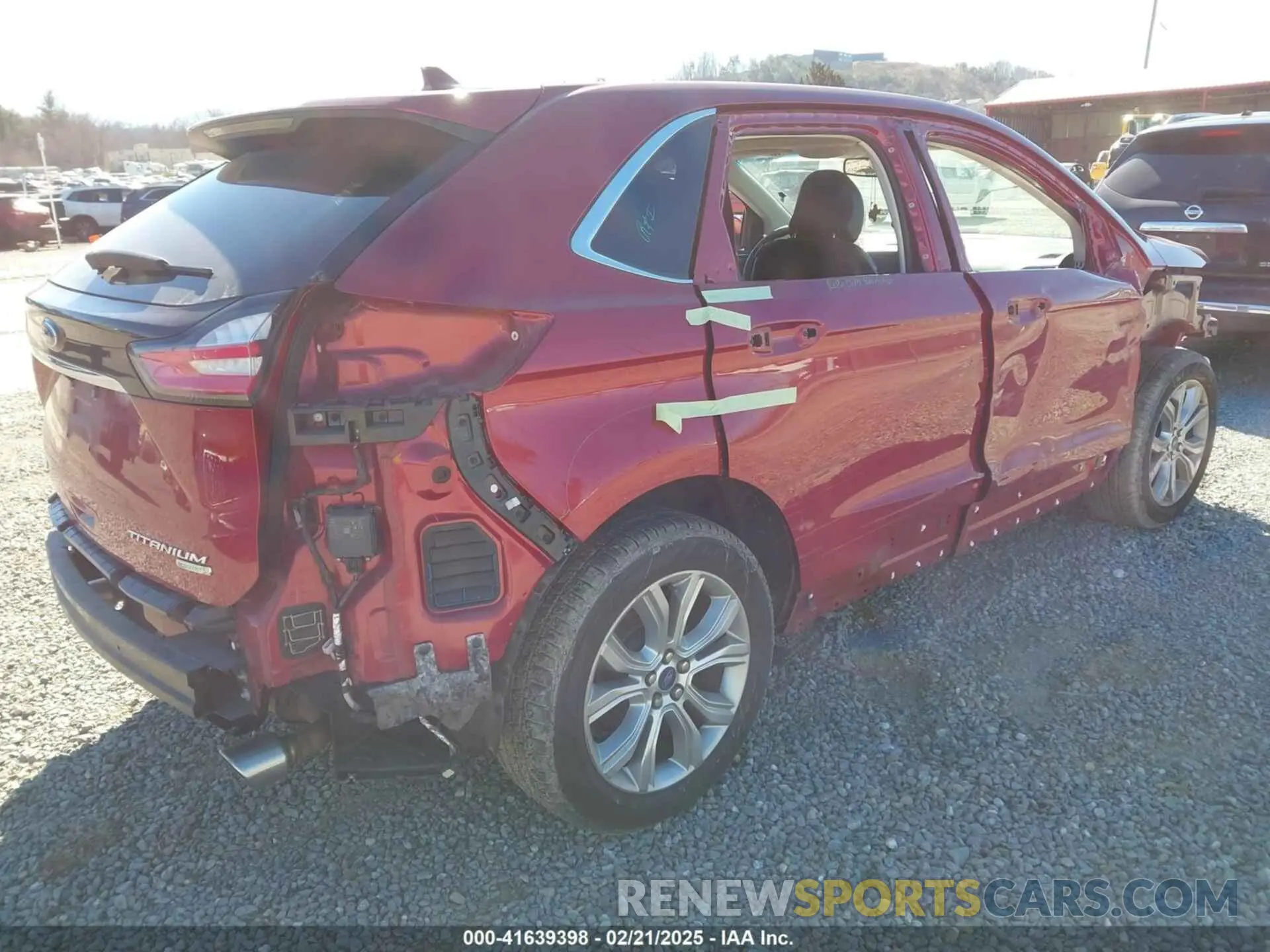 4 Фотография поврежденного автомобиля 2FMPK3K99KBB34346 FORD EDGE 2019