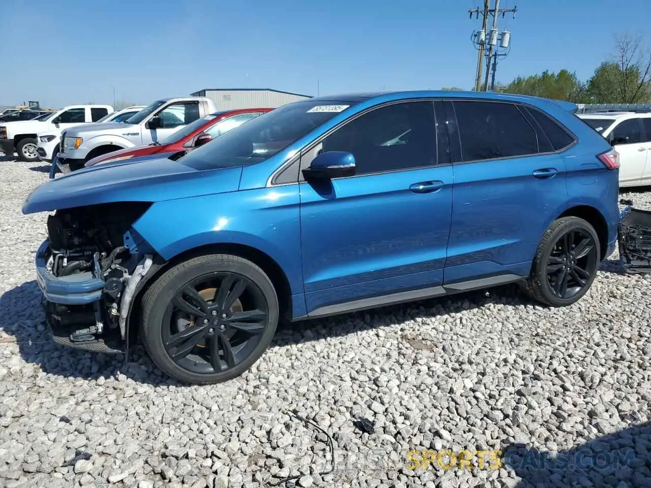 1 Photograph of a damaged car 2FMPK4AP0KBB86079 FORD EDGE 2019