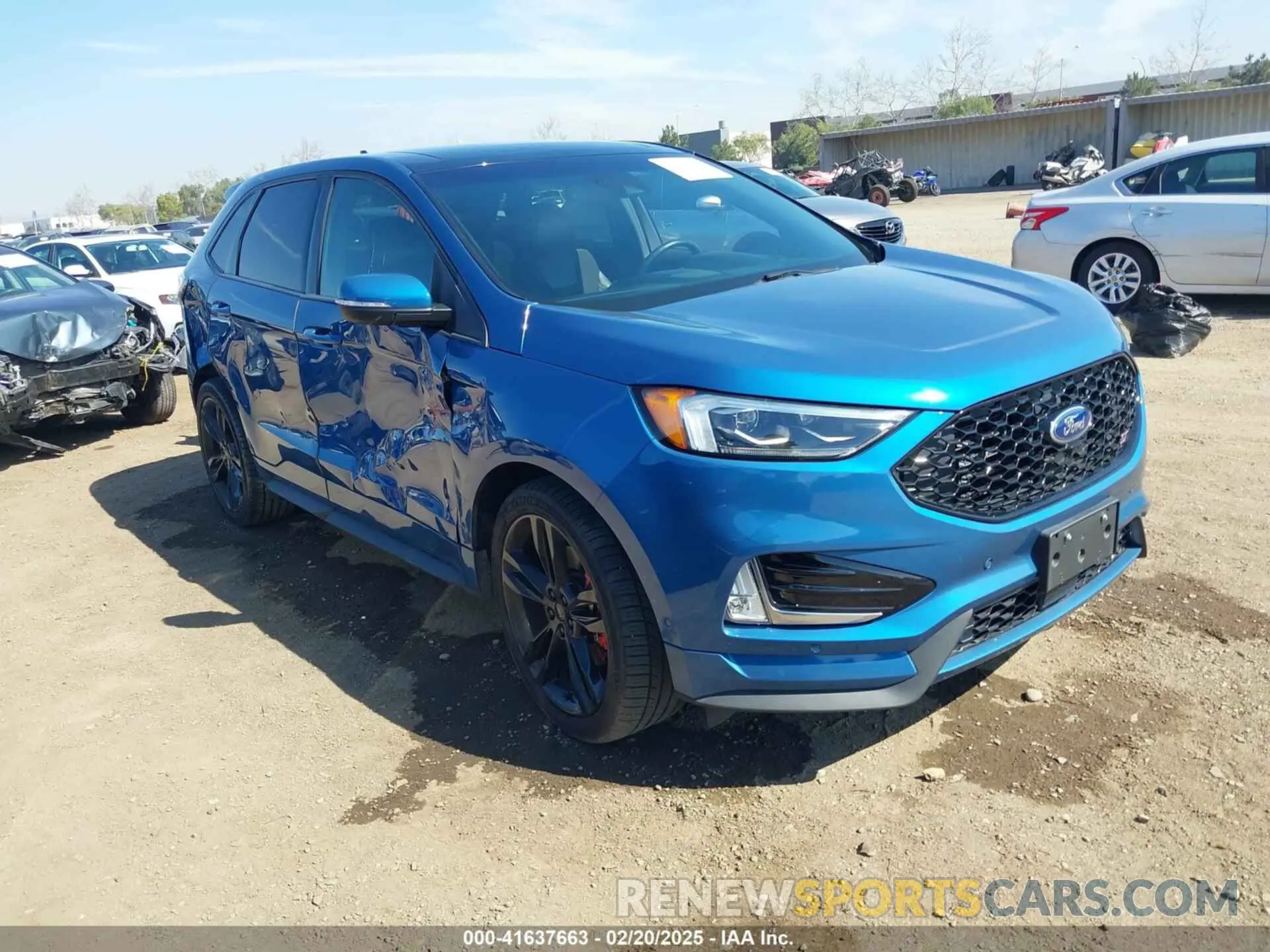 1 Photograph of a damaged car 2FMPK4AP4KBC21559 FORD EDGE 2019