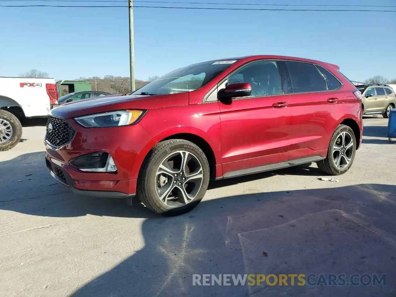 1 Photograph of a damaged car 2FMPK4AP6KBB31345 FORD EDGE 2019