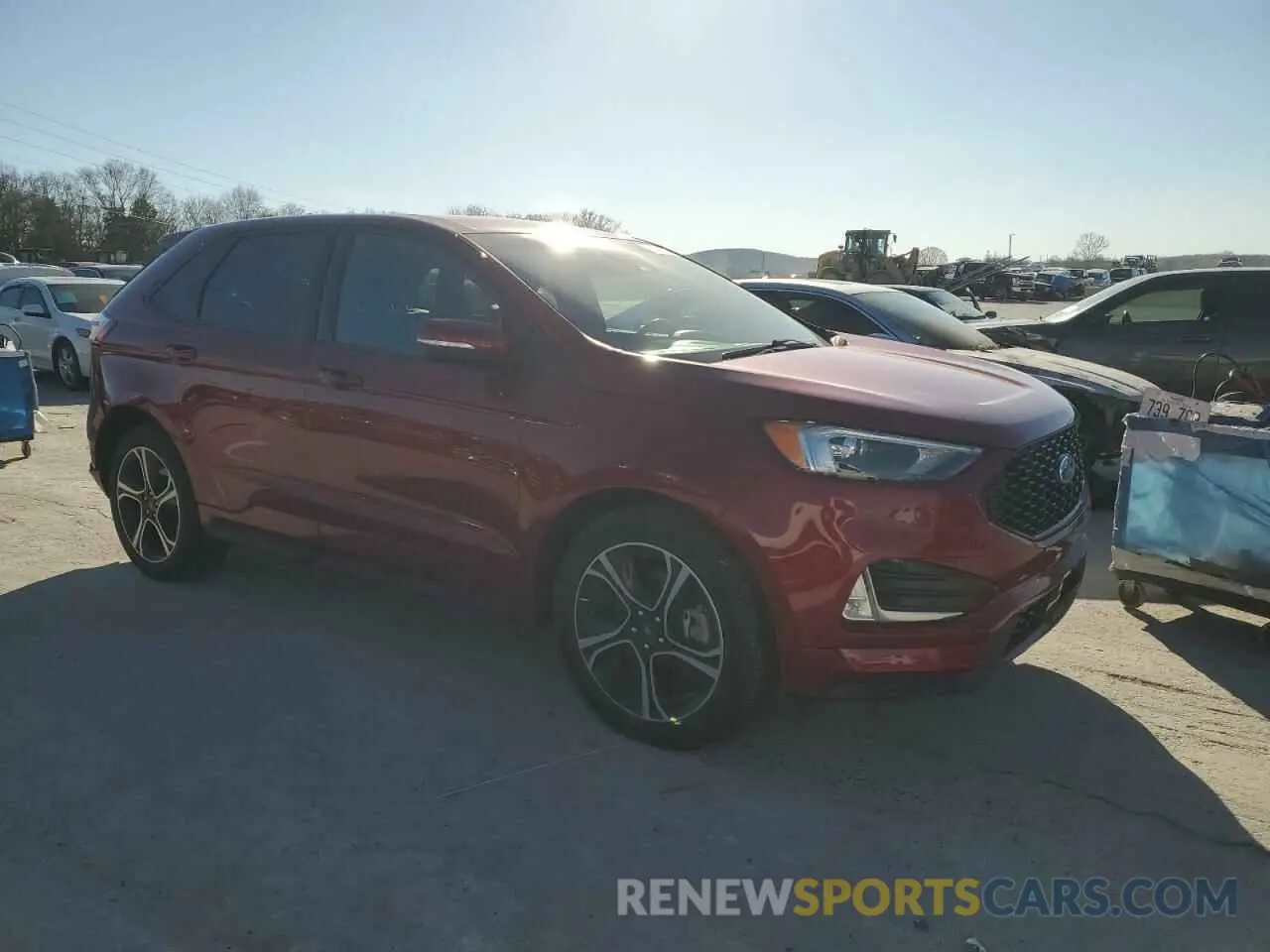 4 Photograph of a damaged car 2FMPK4AP6KBB31345 FORD EDGE 2019