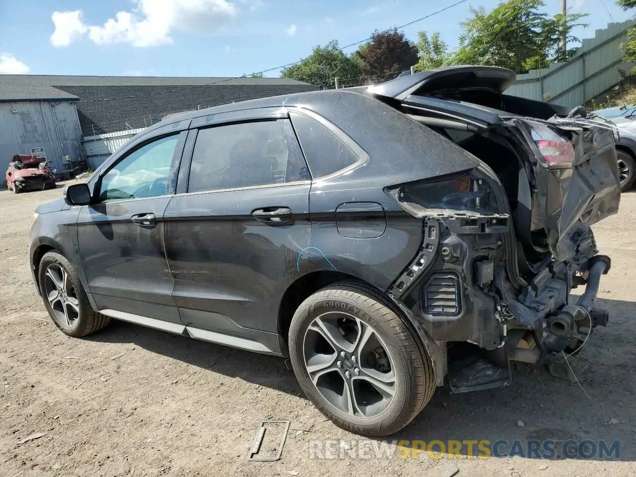 2 Photograph of a damaged car 2FMPK4AP6KBC72061 FORD EDGE 2019