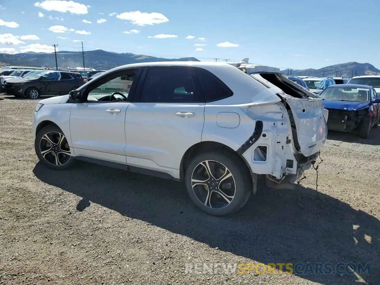 2 Фотография поврежденного автомобиля 2FMPK4AP6KBC75669 FORD EDGE 2019