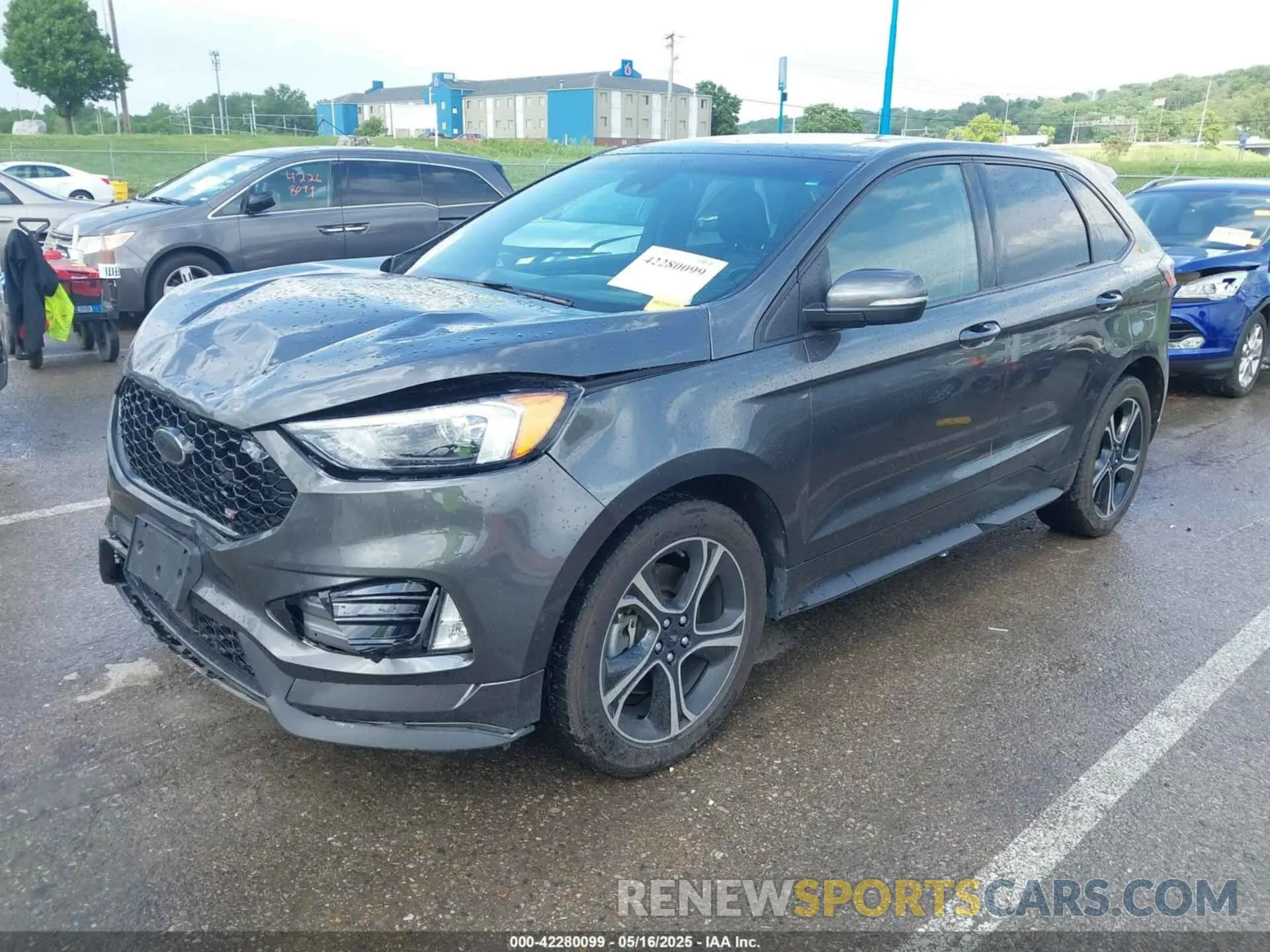 2 Фотография поврежденного автомобиля 2FMPK4AP8KBB38412 FORD EDGE 2019