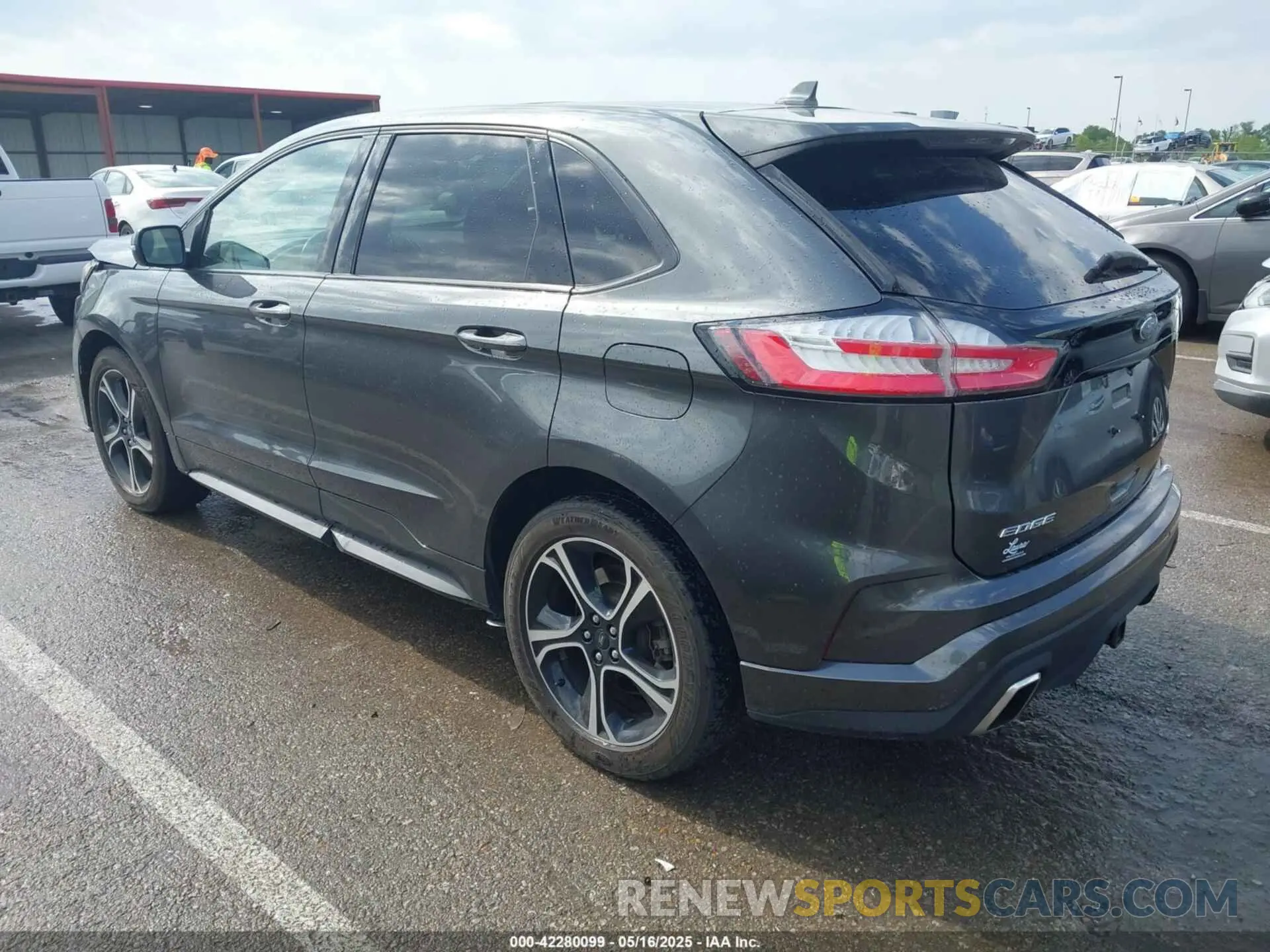 3 Фотография поврежденного автомобиля 2FMPK4AP8KBB38412 FORD EDGE 2019