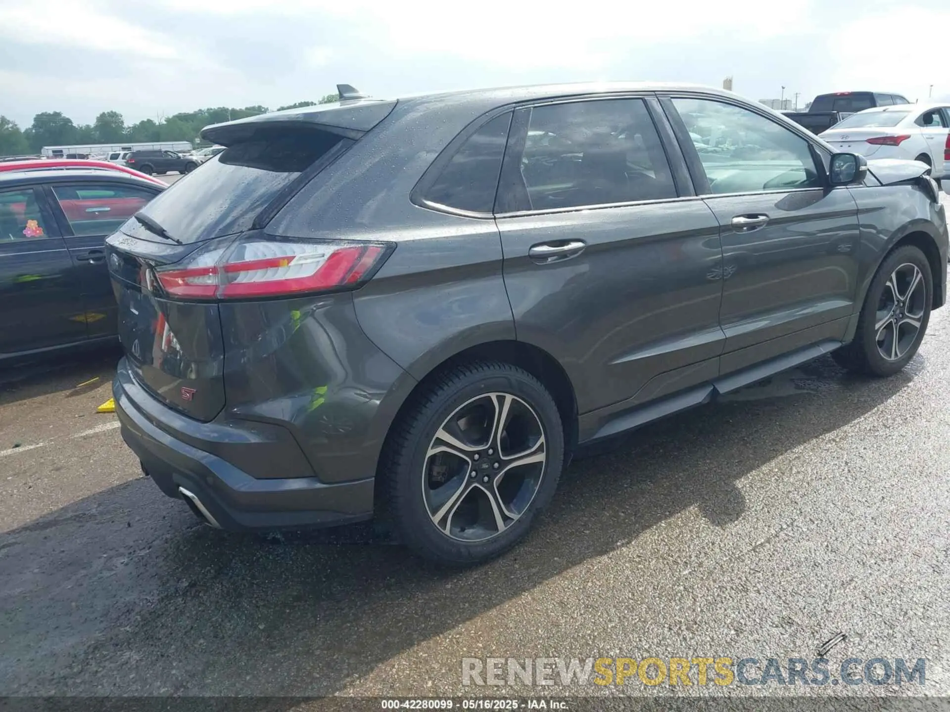 4 Фотография поврежденного автомобиля 2FMPK4AP8KBB38412 FORD EDGE 2019