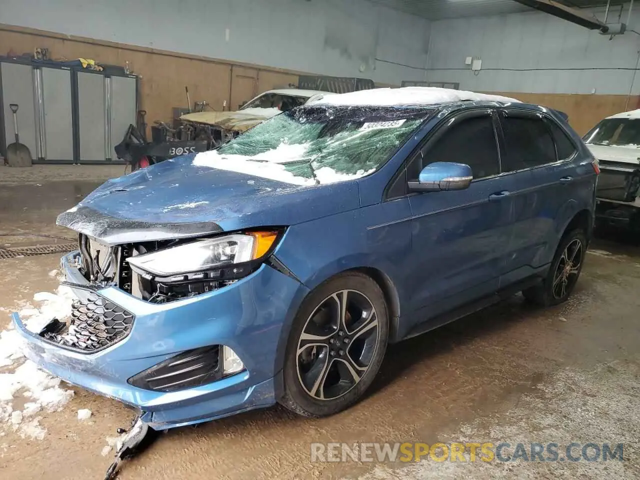 1 Photograph of a damaged car 2FMPK4AP9KBB26916 FORD EDGE 2019