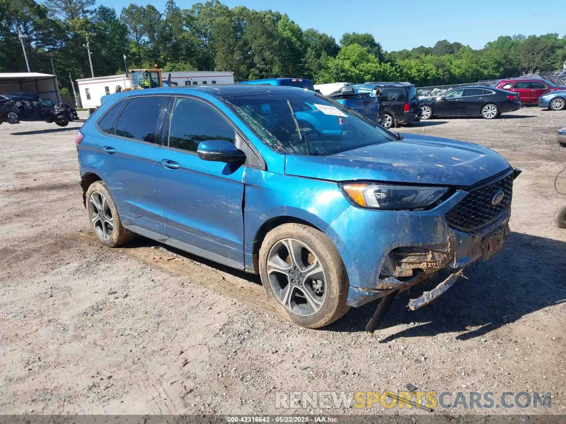 1 Photograph of a damaged car 2FMPK4APXKBC14132 FORD EDGE 2019