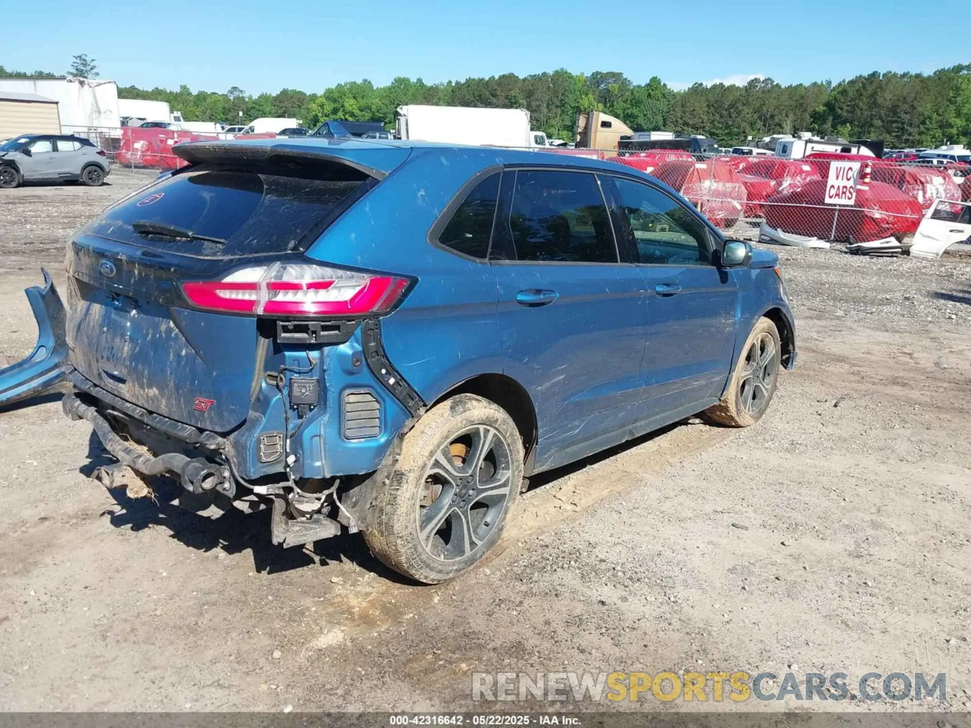 4 Photograph of a damaged car 2FMPK4APXKBC14132 FORD EDGE 2019