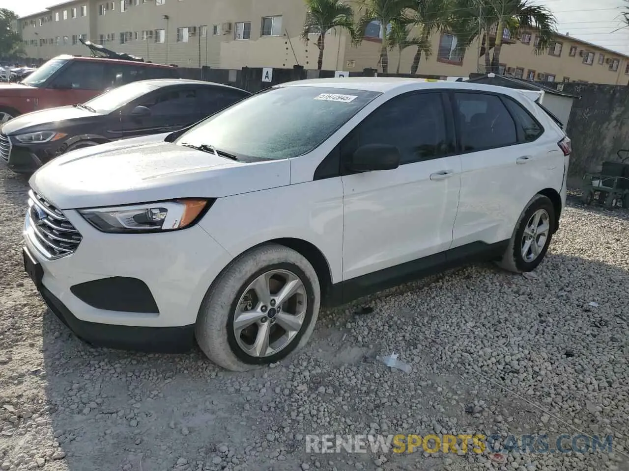 1 Photograph of a damaged car 2FMPK4G92KBB19301 FORD EDGE 2019